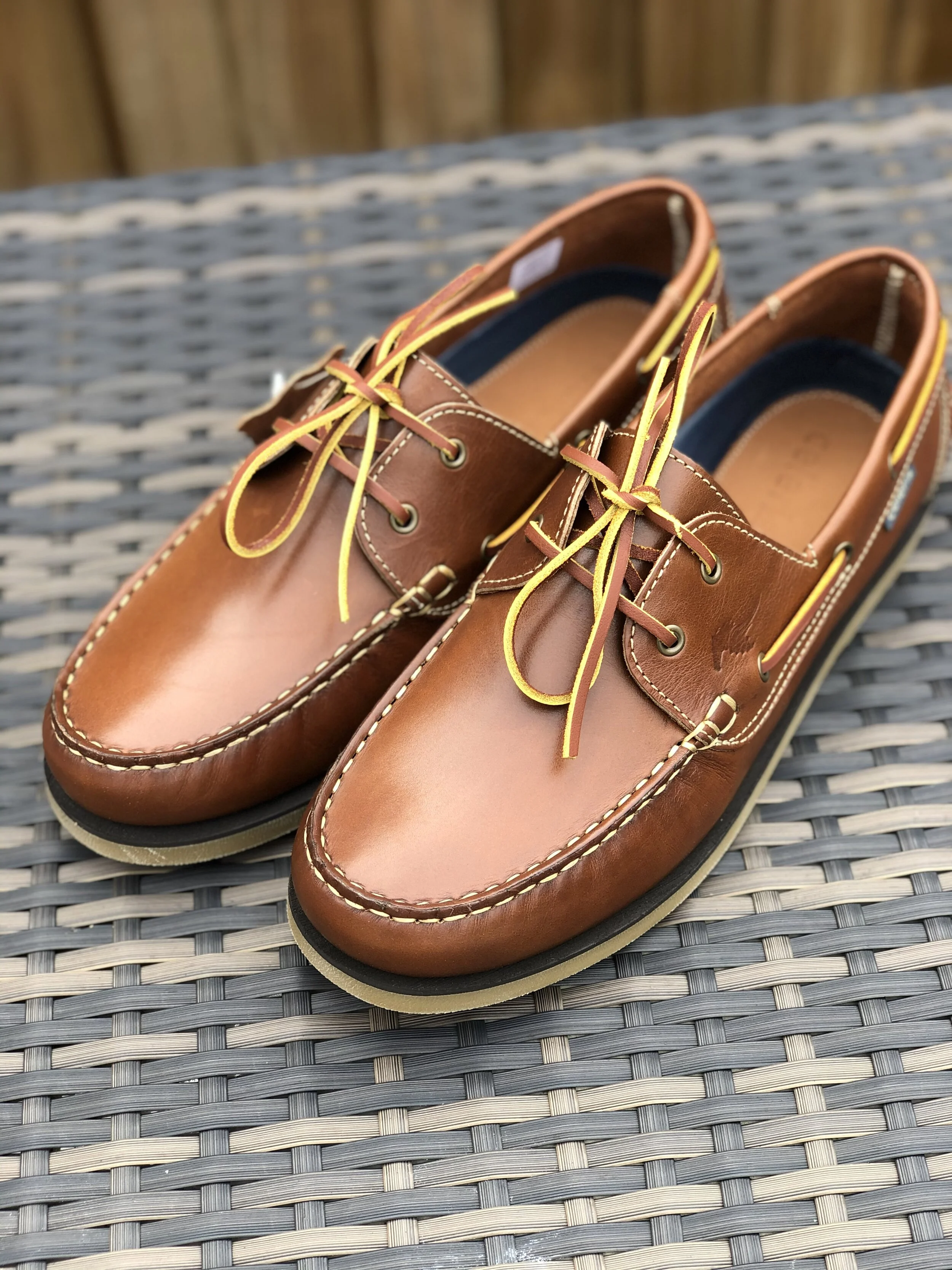 Celeris-Deck Shoe: Nut Brown UK Size 11 
