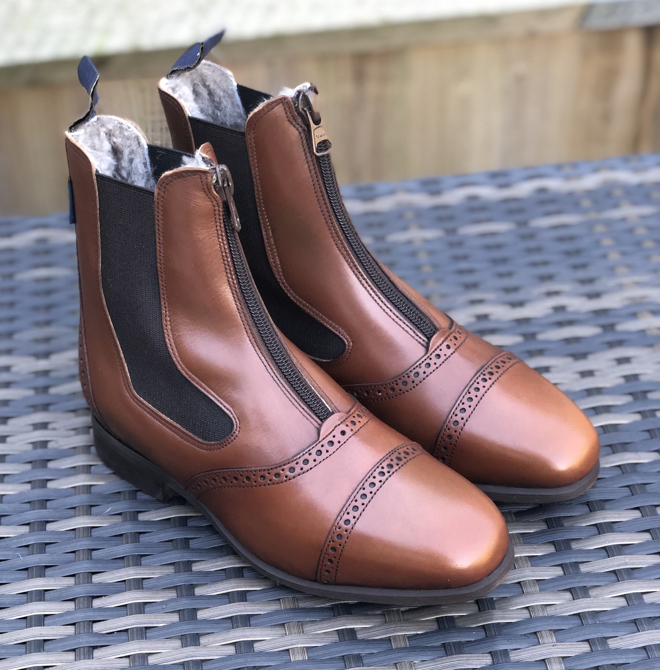 Celeris: Mistral Sheepskin Boots - Nut 