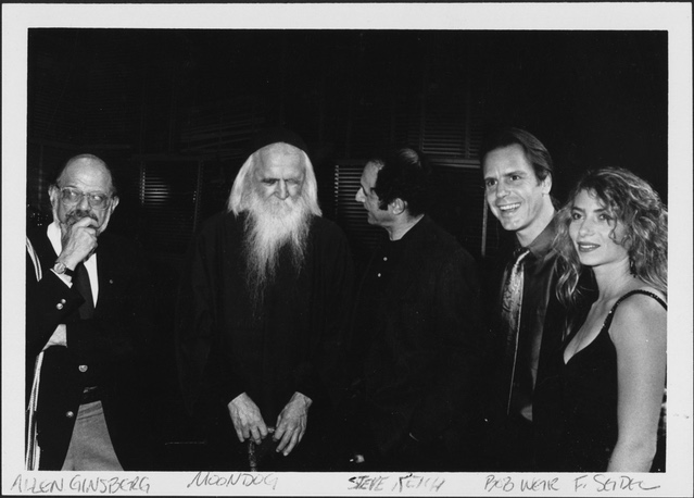Moondog with some old friends! BAM 1989 © BAM