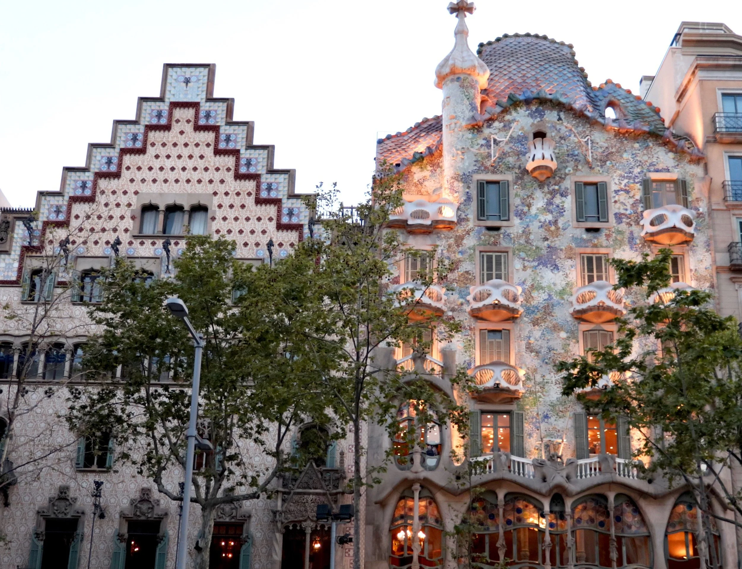 Casa Batllo, by Gaudi. Barcelona.