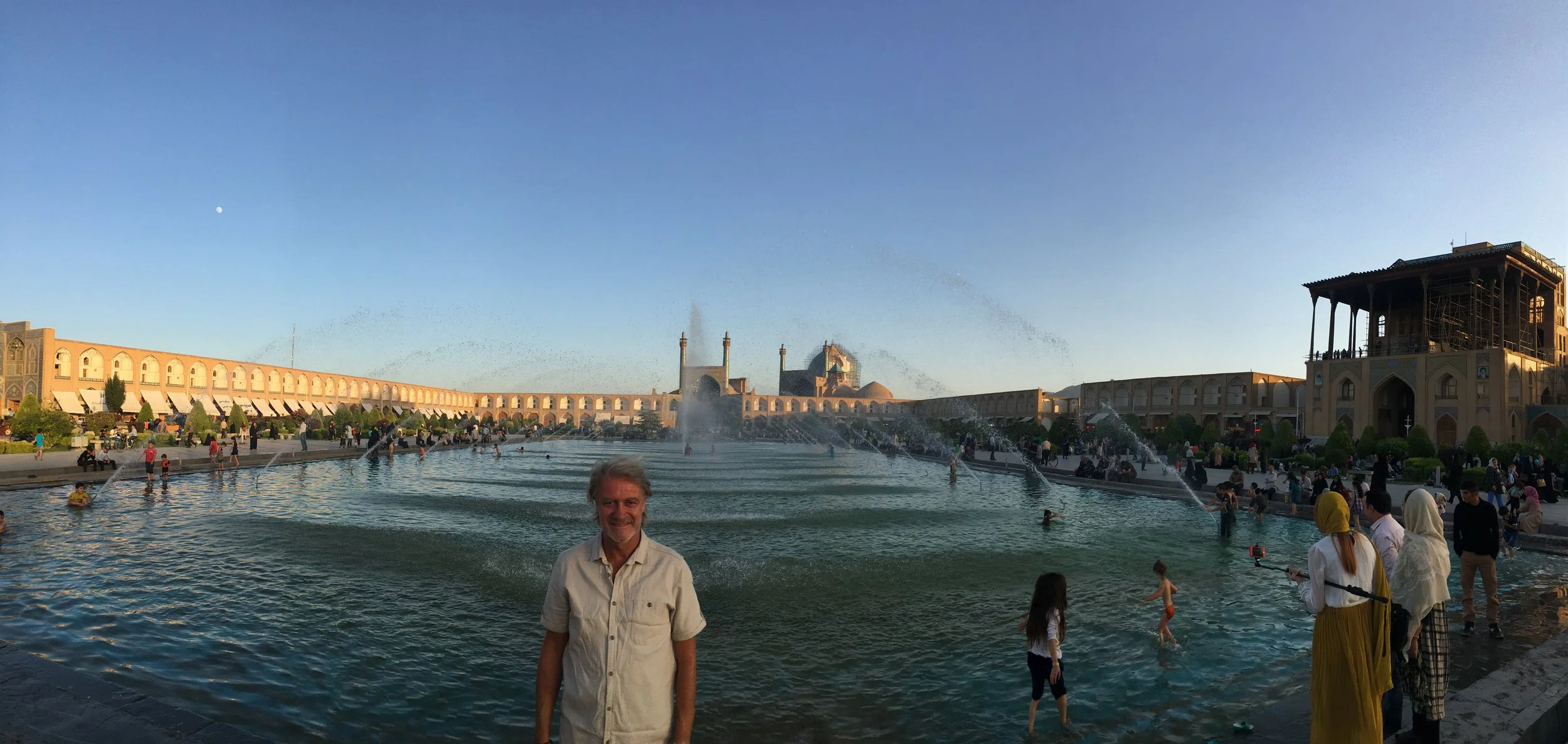 Central Square, Isfahan. "Half the World".