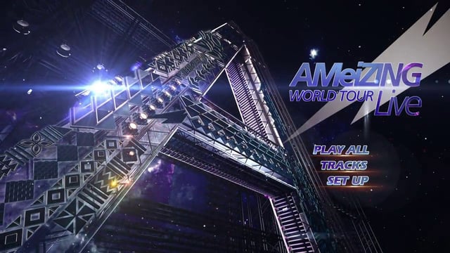 2013張惠妹AMAZING演唱會 DVD menu 設計