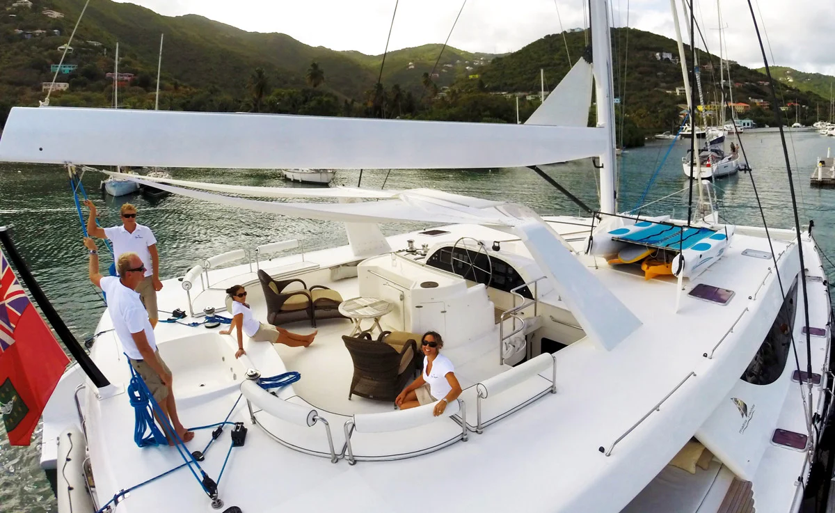 Flybridge with Crew