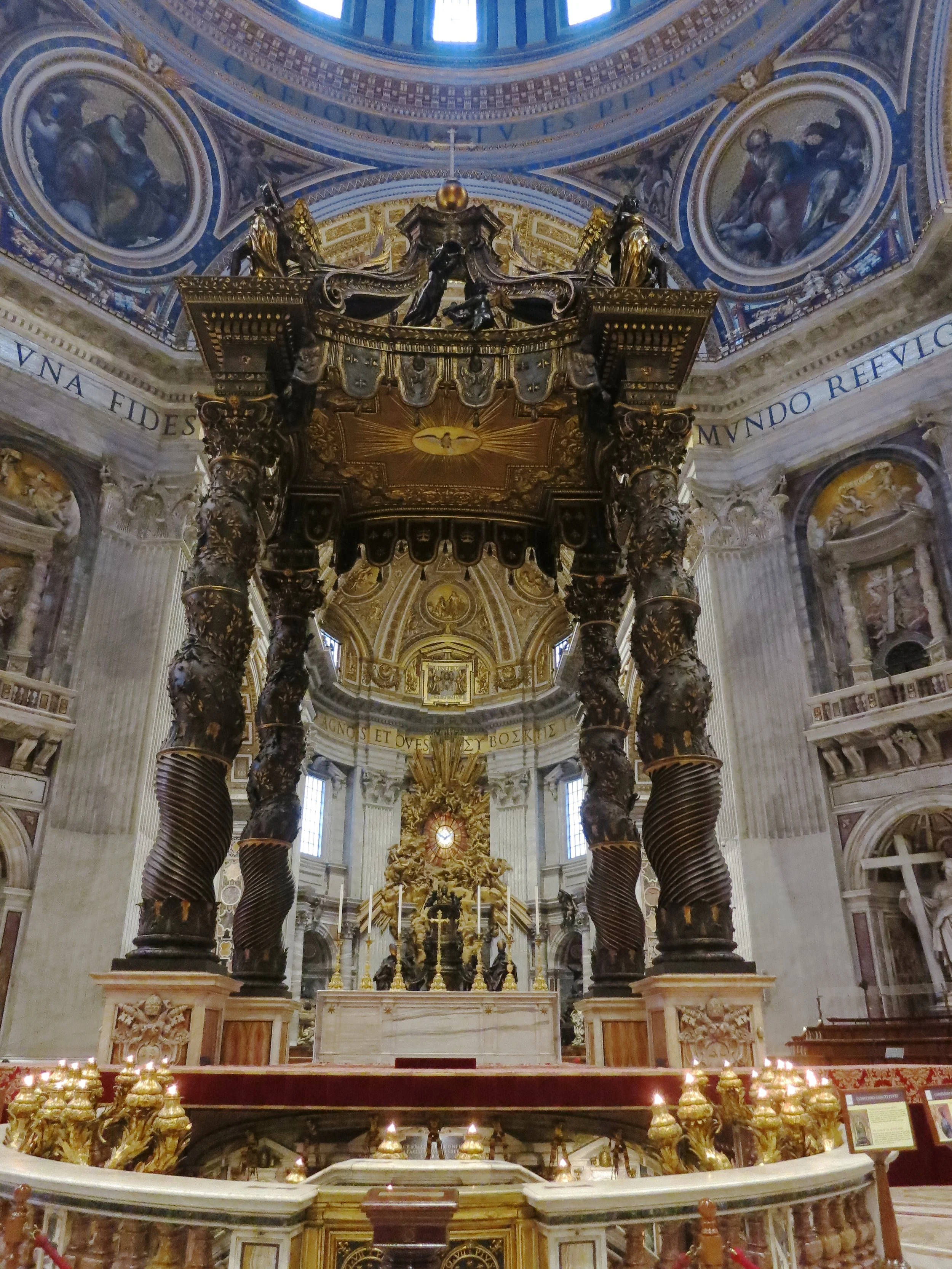 A visit to St. Peter's Basilica just as it opens for the day.