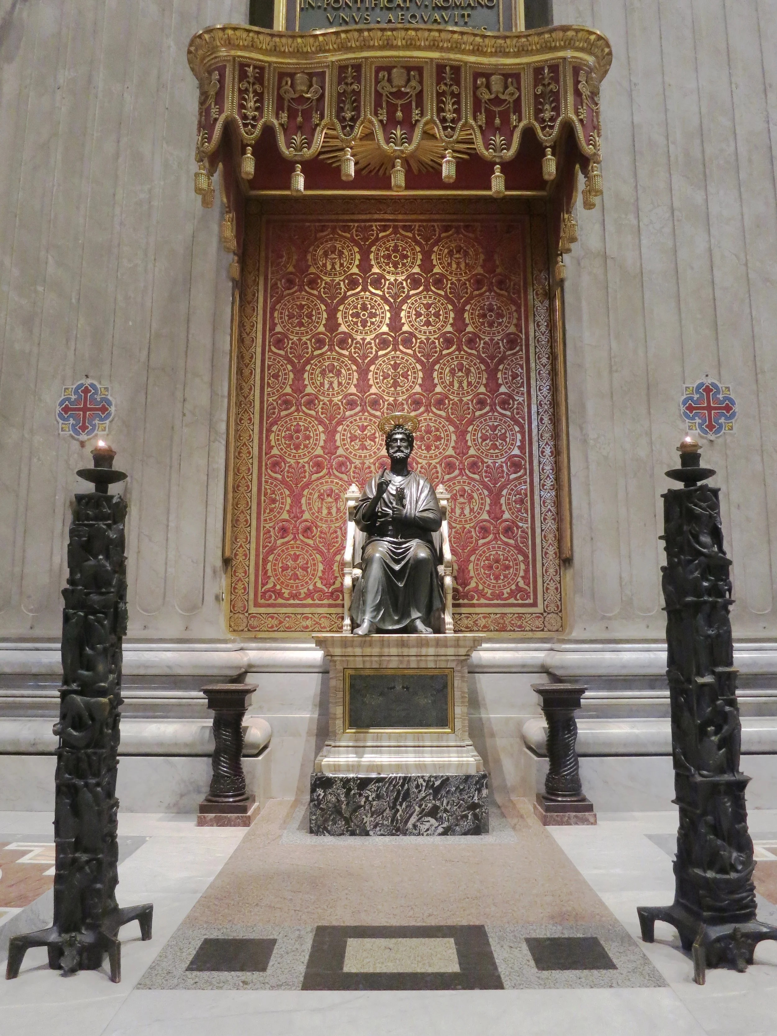 A visit to St. Peter's Basilica, in the Vatican City, just as it opens for the day.