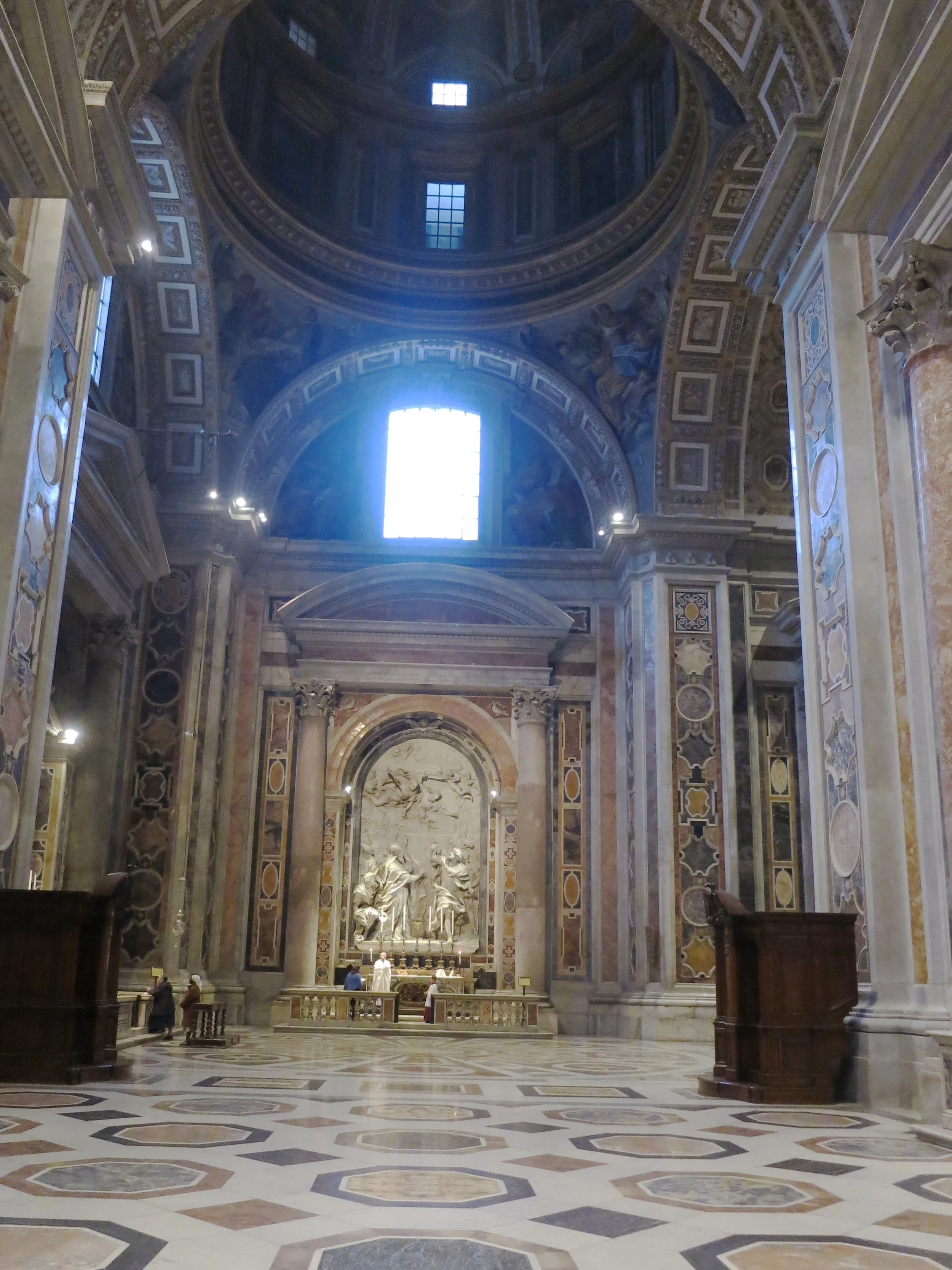 A visit to St. Peter's Basilica, in the Vatican City, just as it opens for the day.