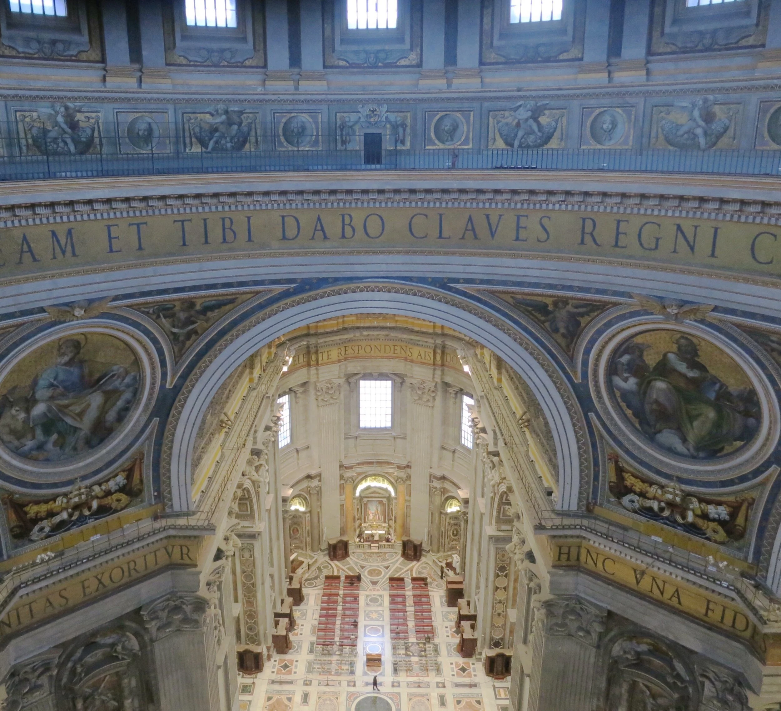 A visit to St. Peter's Basilica, in the Vatican City, just as it opens for the day.