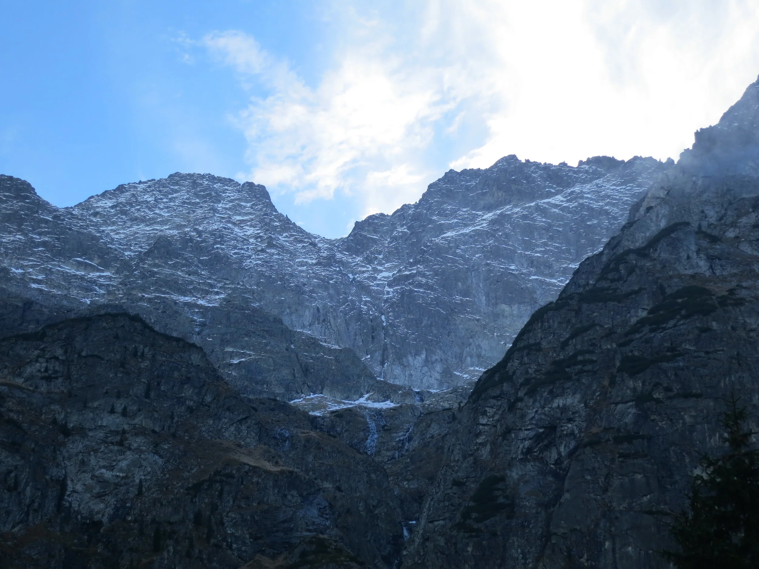 Peaks in the Tatra Mountains in Southern Poland.  
