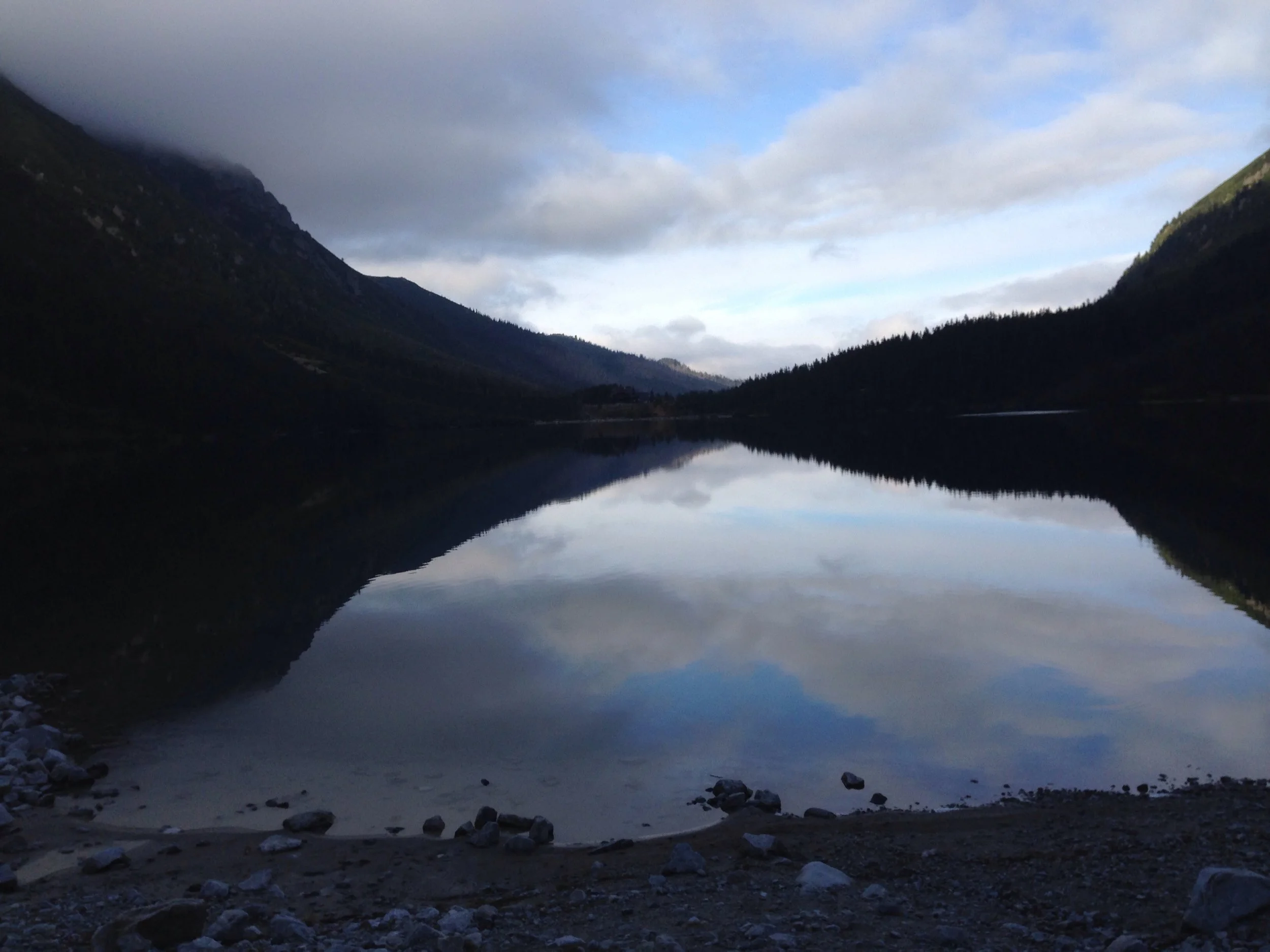 Morski Oko ("The Eye of the Sea") is a beautiful lake in the Tatra Mountains 
