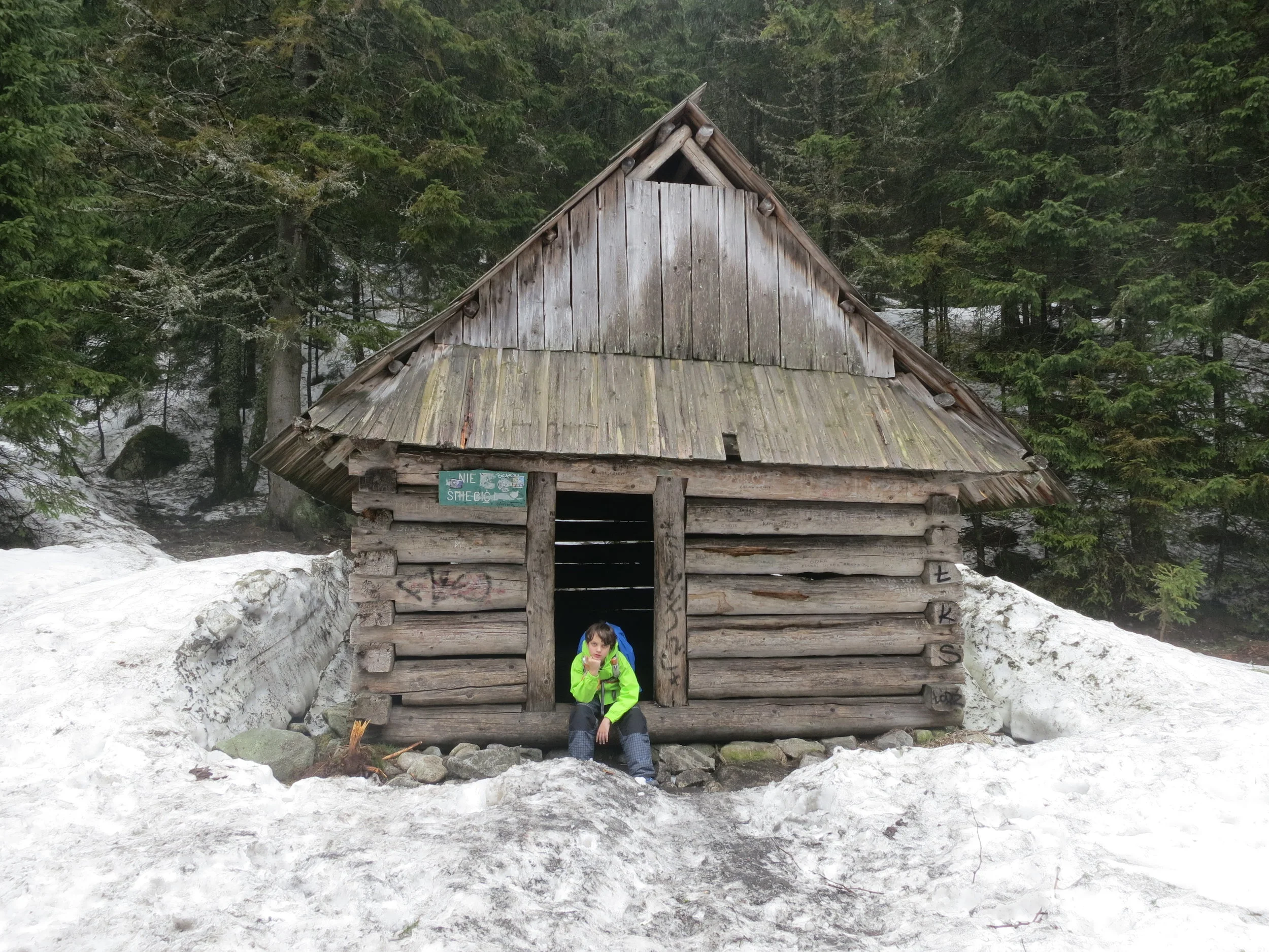 Hut on the way to Dolina Pięciu Stawów