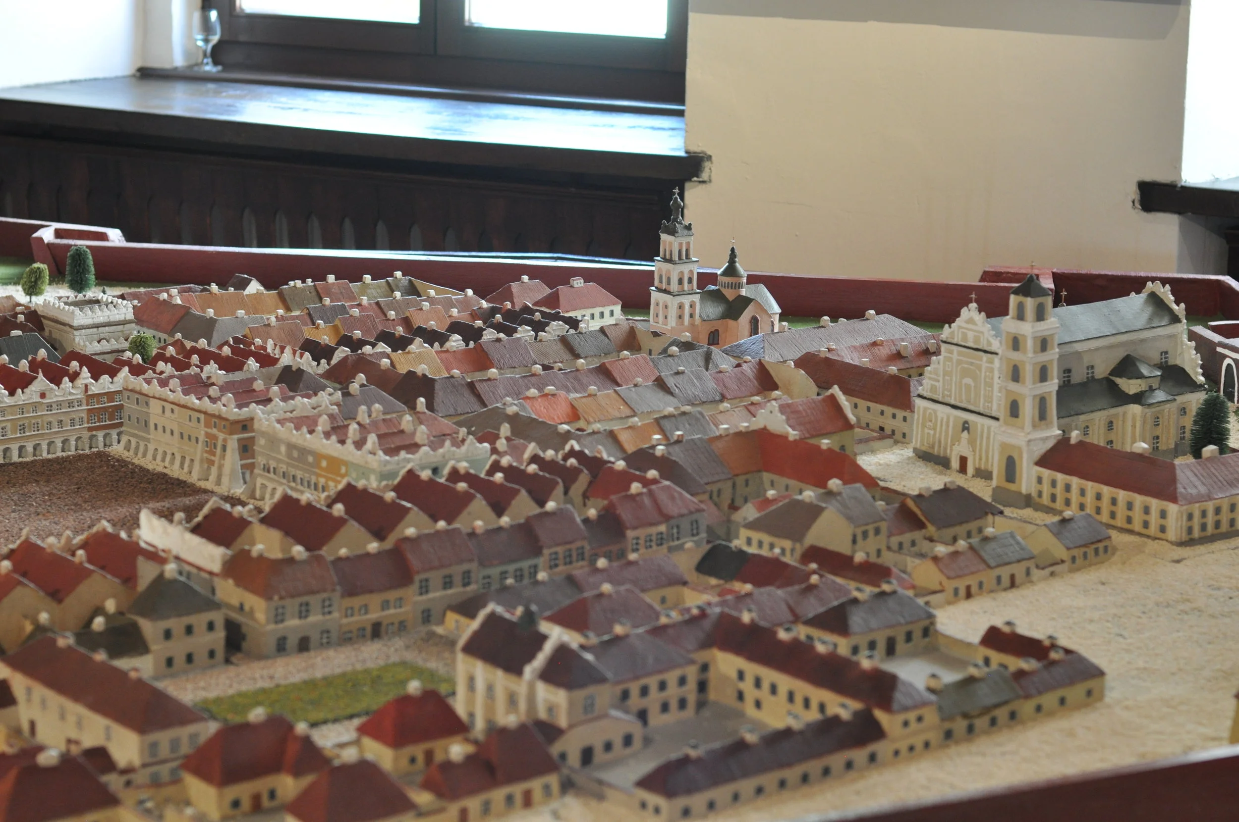 Model of Zamość, inside the Zamoyski Museum