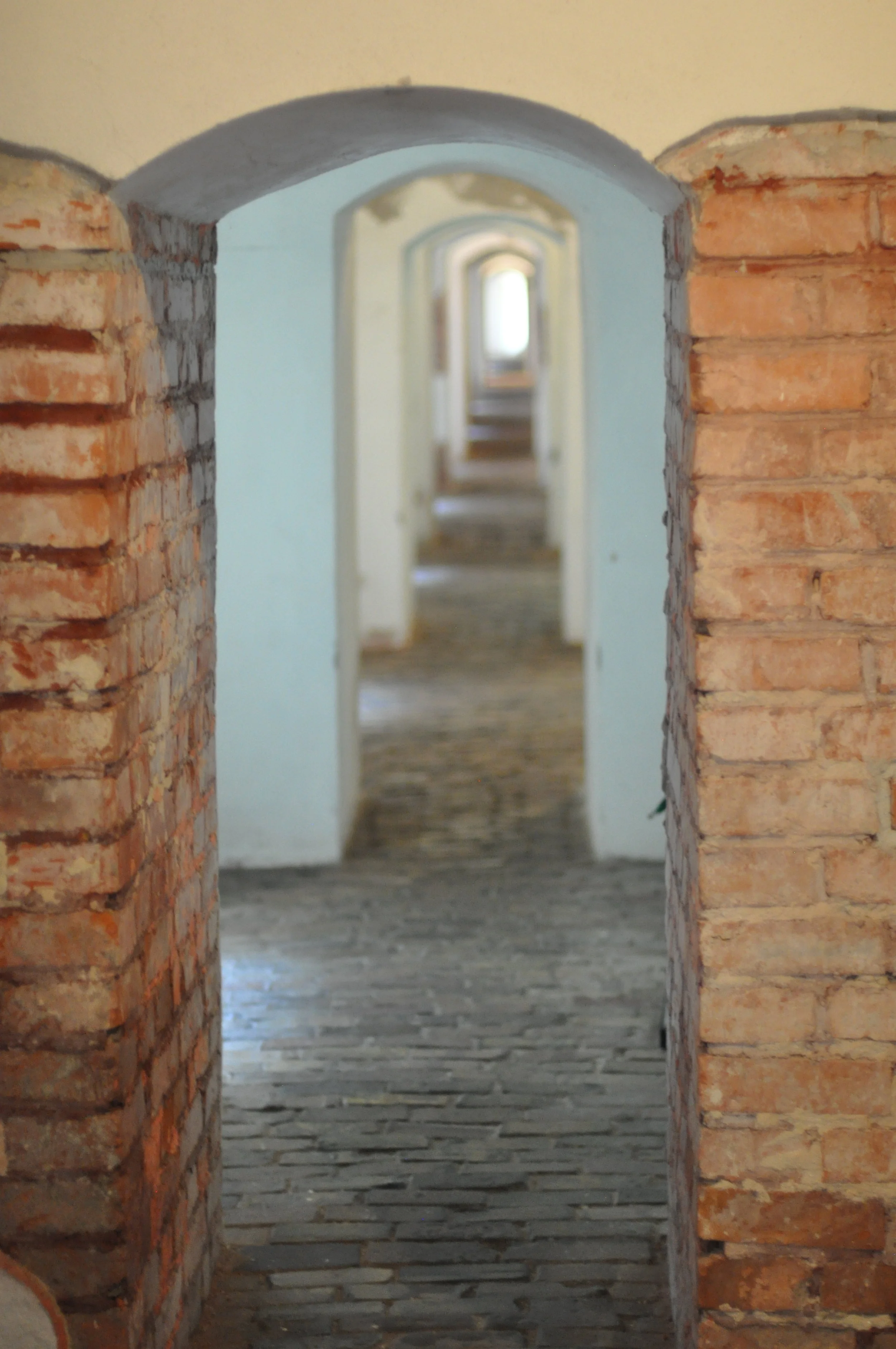 Inside the walls at Basion Number Seven. Zamość, Poland