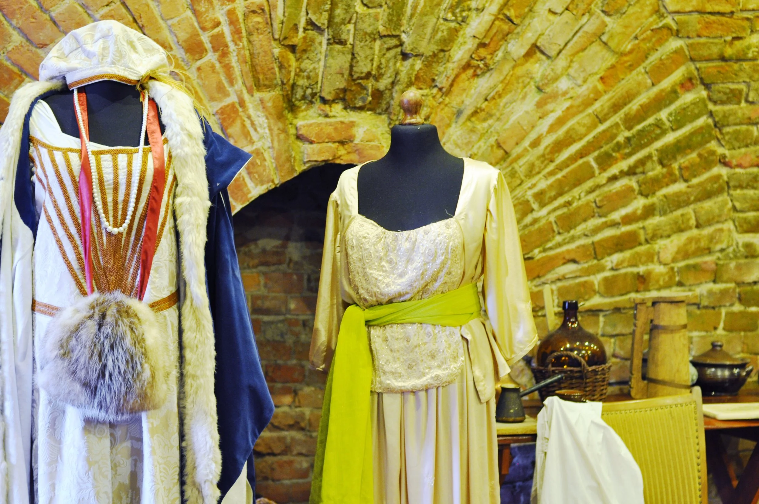Historical Costume Display in Zamość, Poland