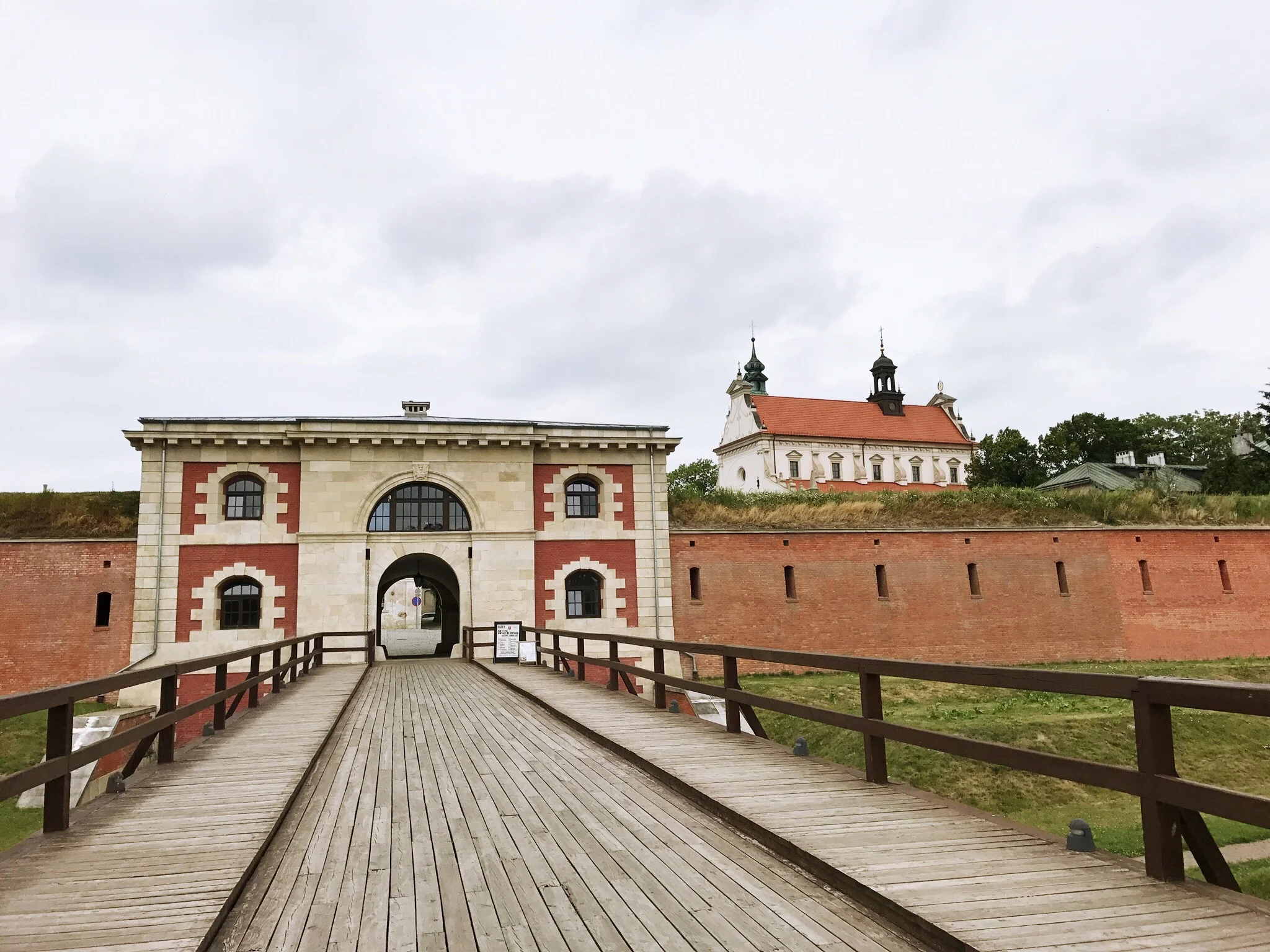 Szczebrzeszyn Gate (or Florian Gate) in Zamość, Poland
