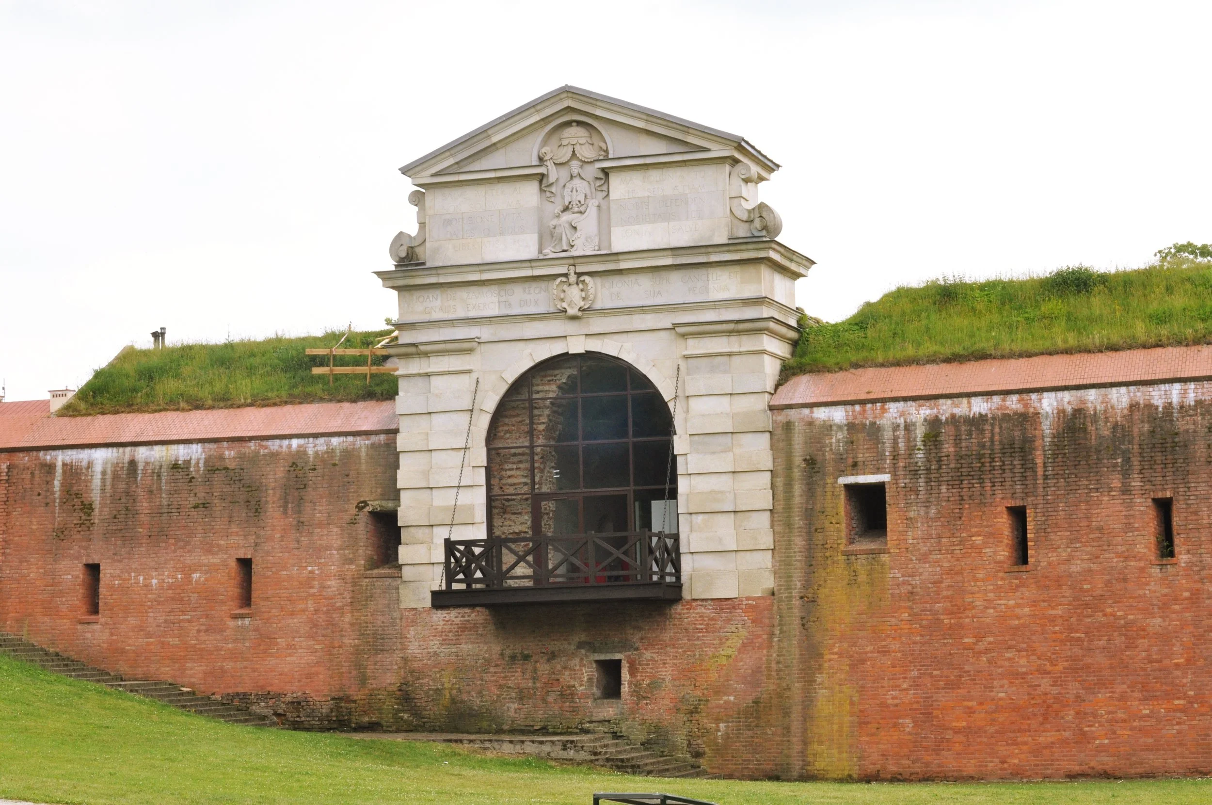 Old Lublin Gate in Zamość, Poland
