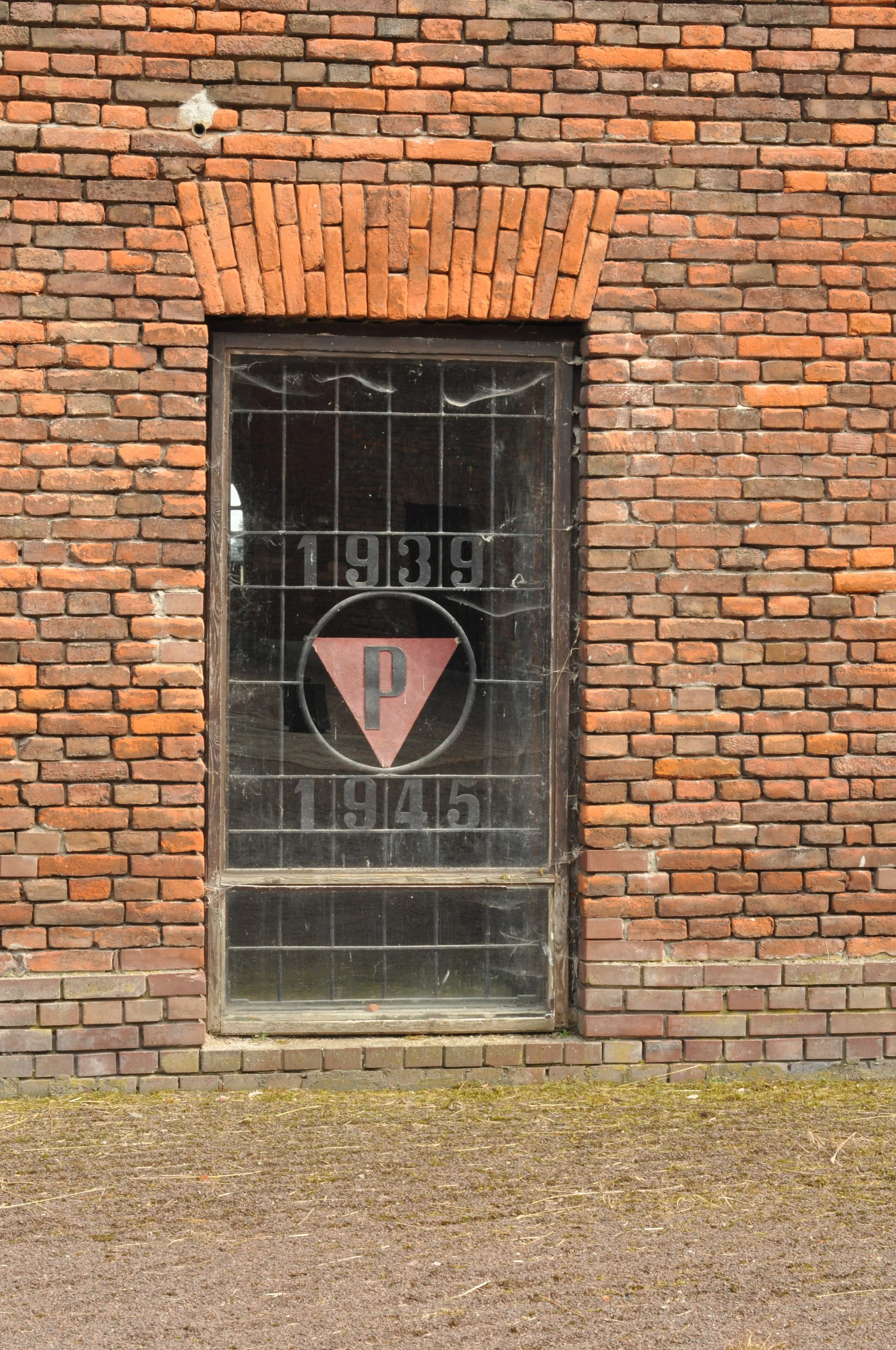One of the cell doors in the Rotunda in Zamosc, Poland