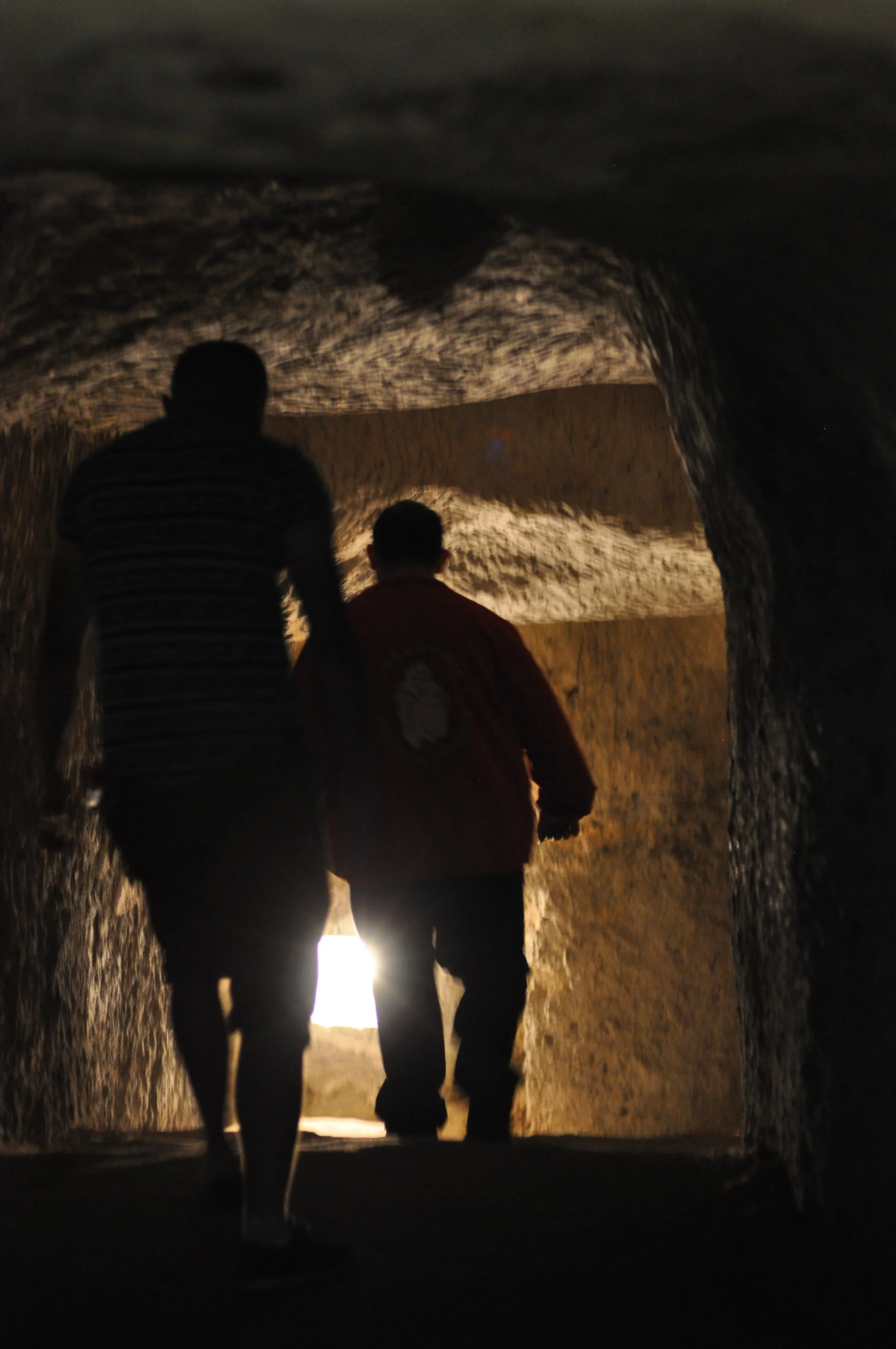 Inside the Chalk Mines in Chelm, Poland
