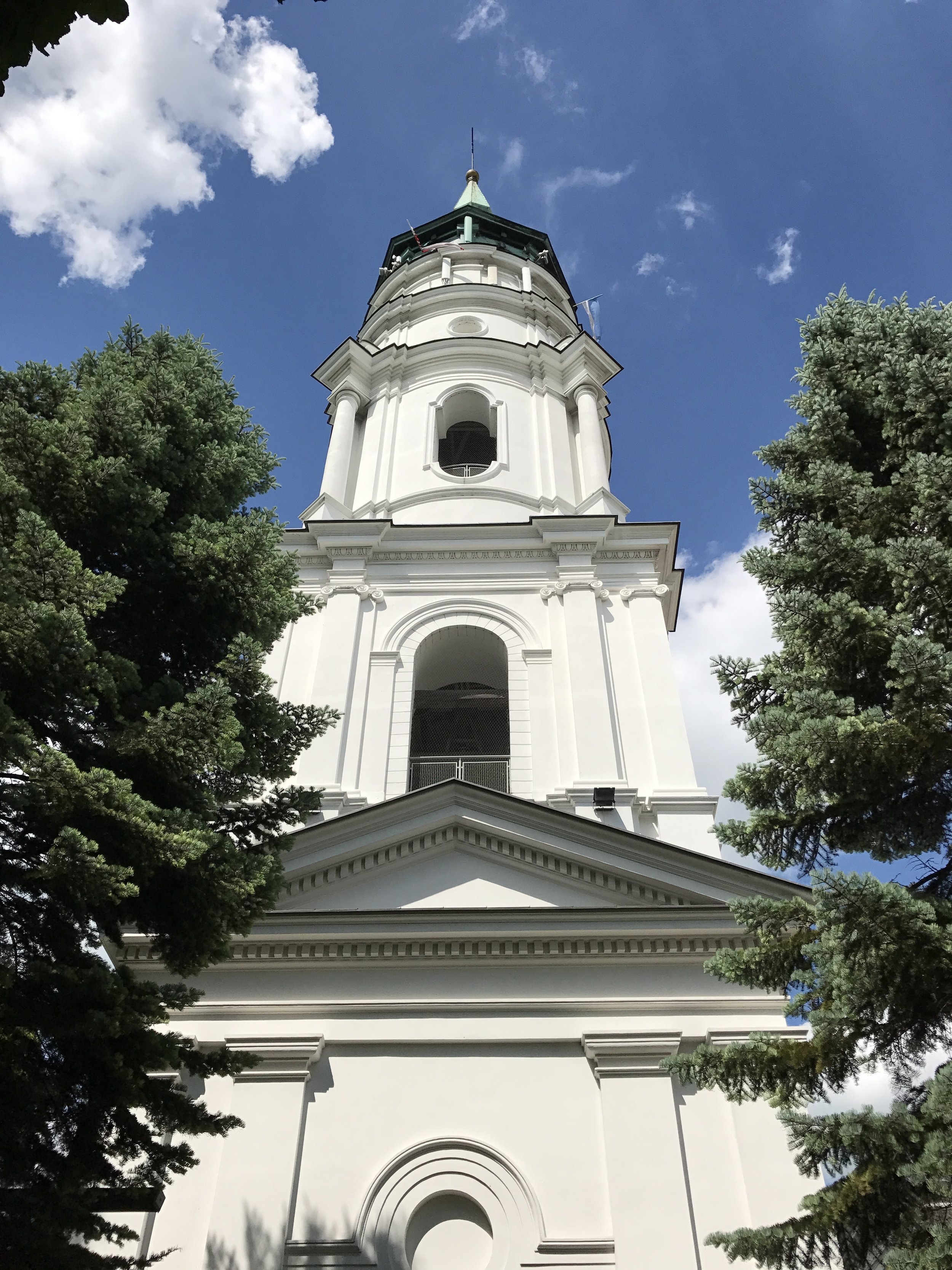 Belfry Tower in Cathedral Complex in Chelm, Poland