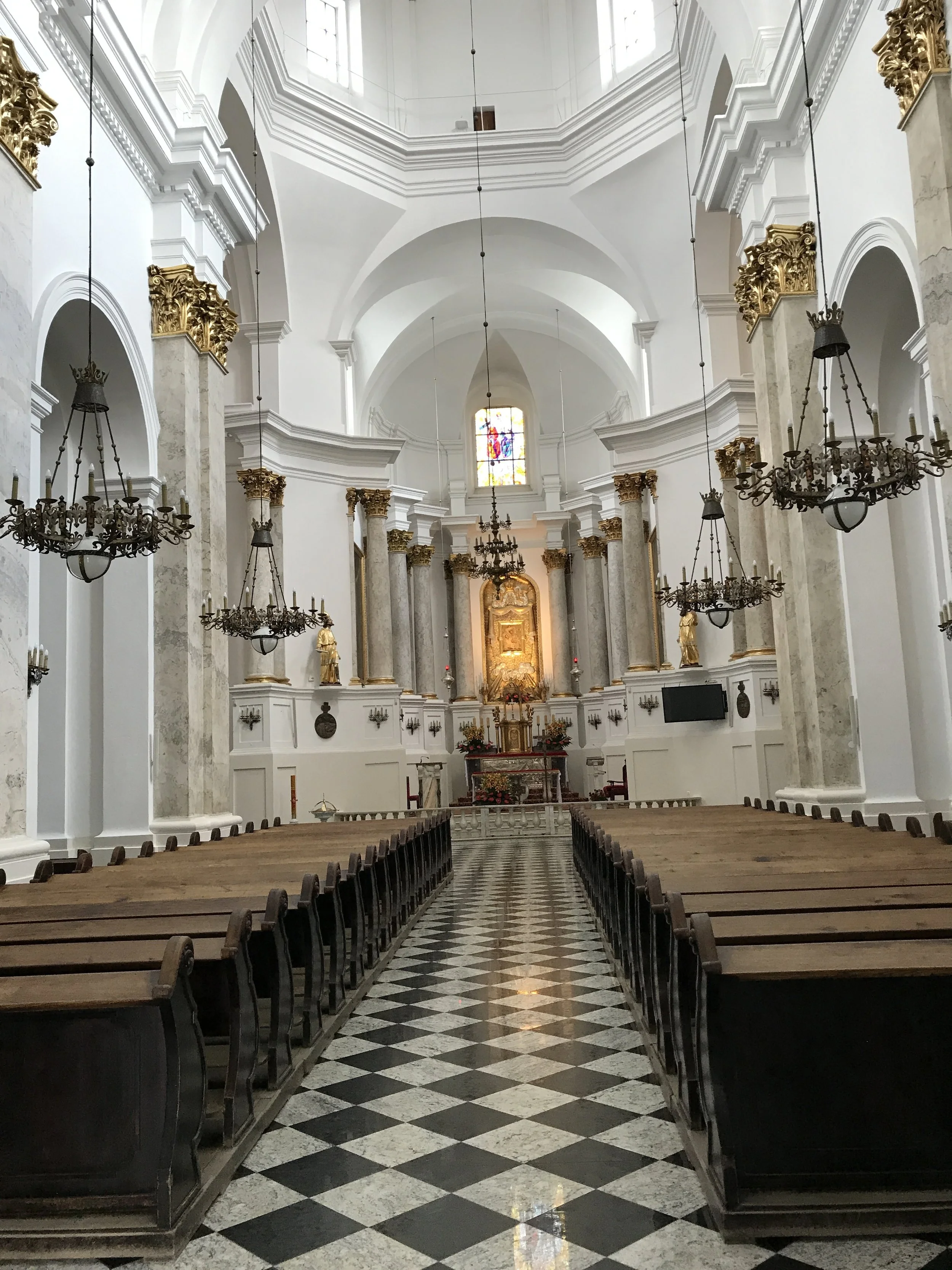 Interior of Chelm Basilica  