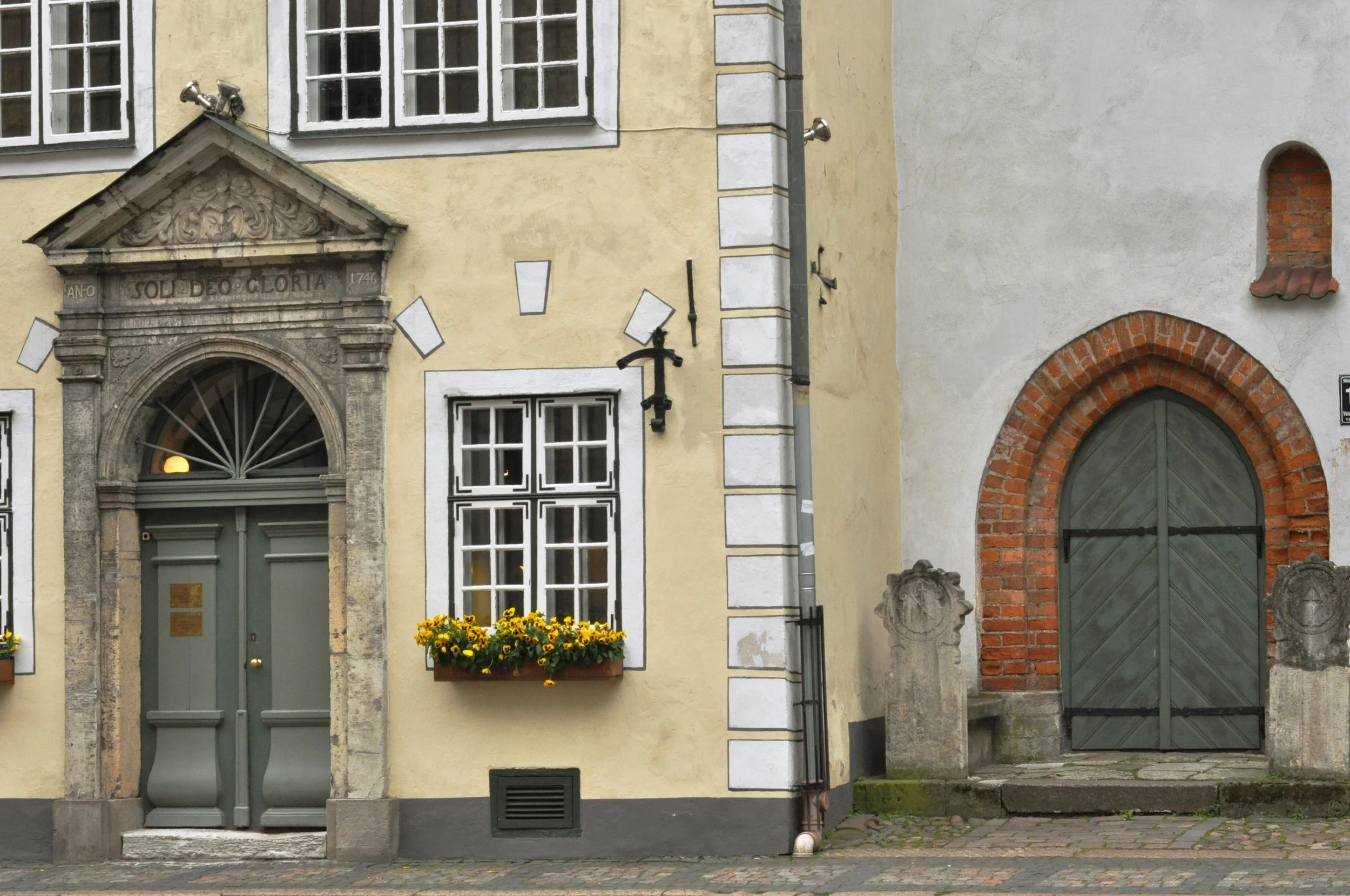 Doors in Riga, Latvia 