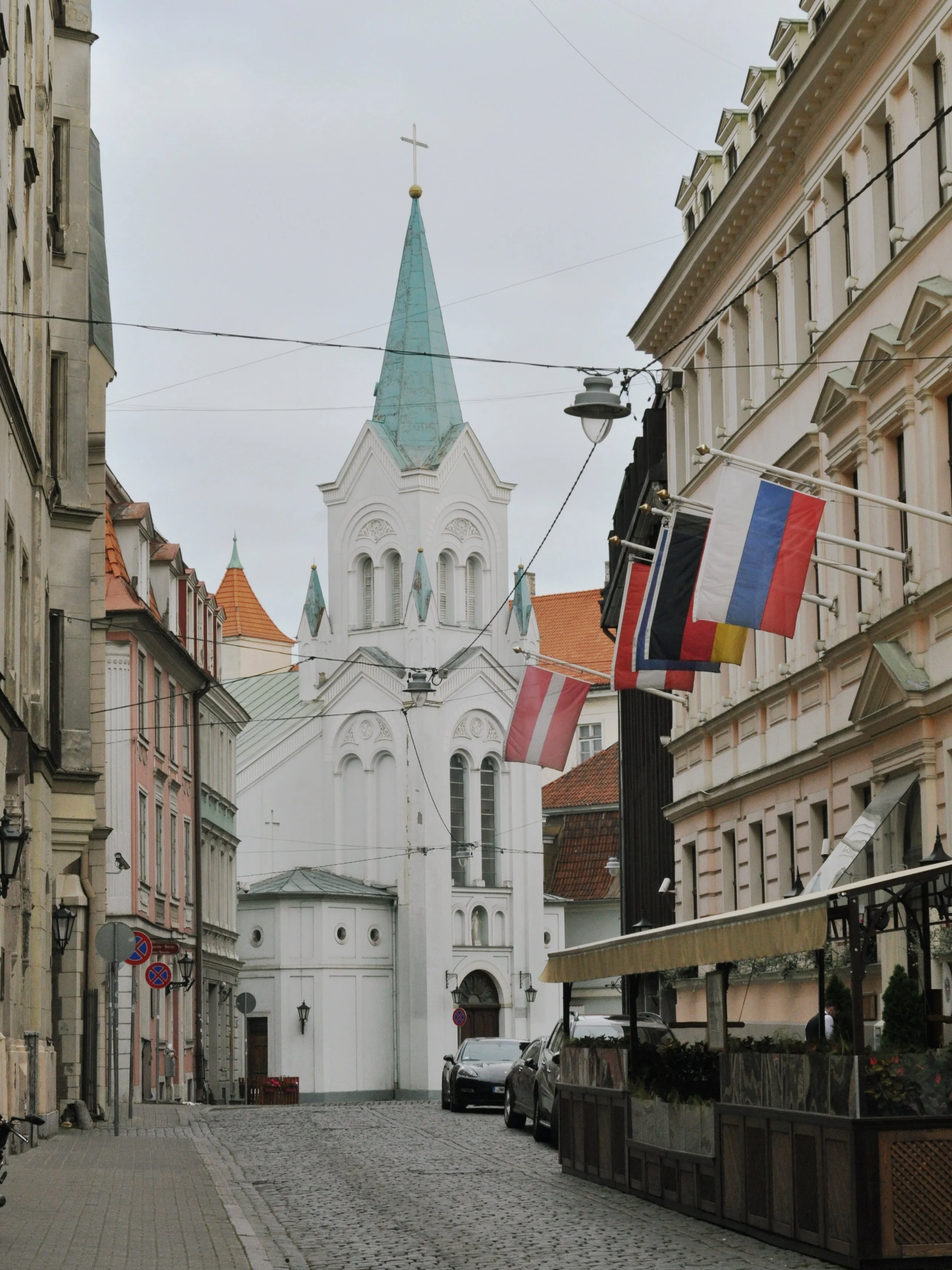 Our Lady Of Sorrows Church in Riga, Latvia 