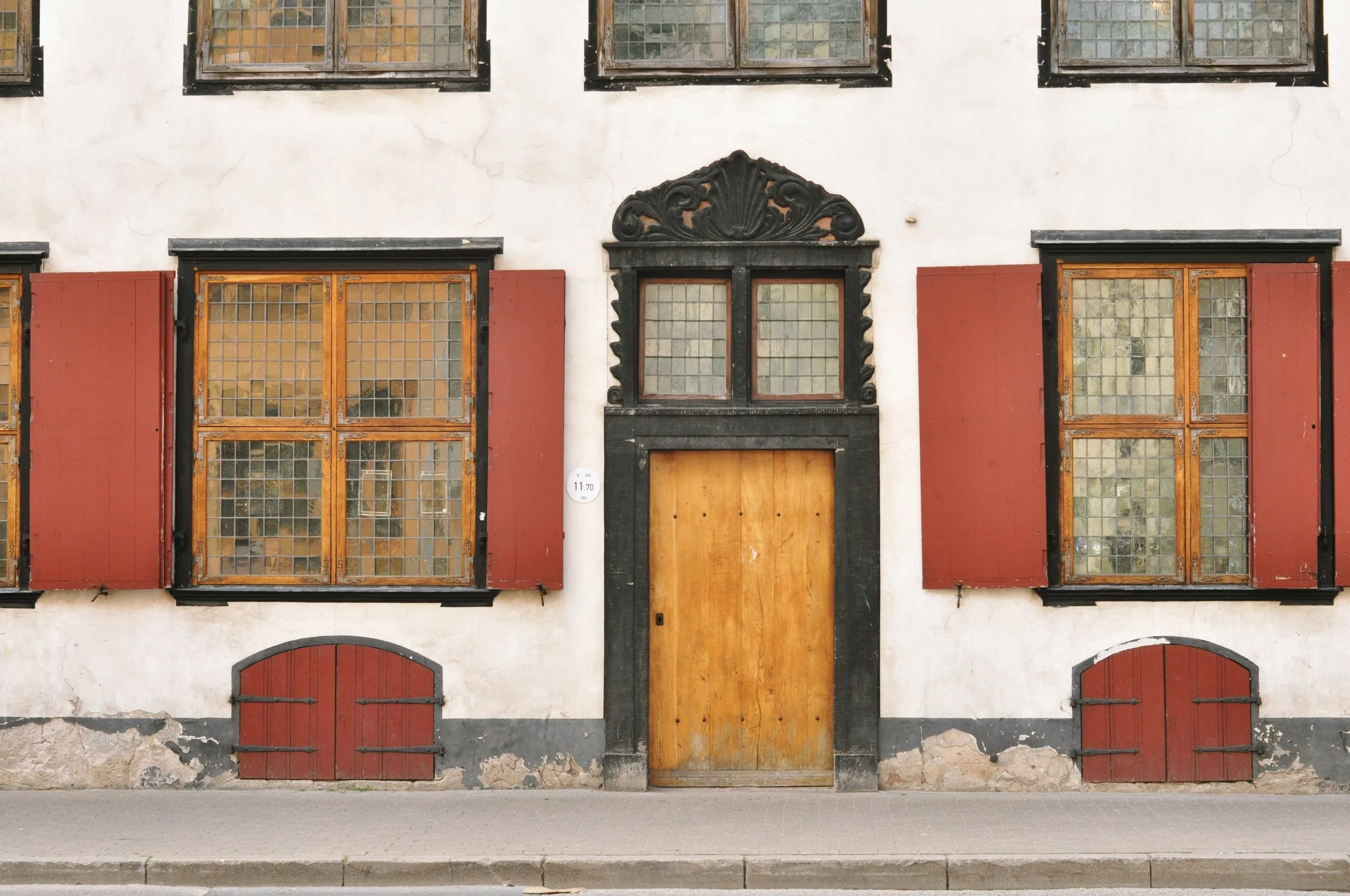 Door in Riga, Latvia 