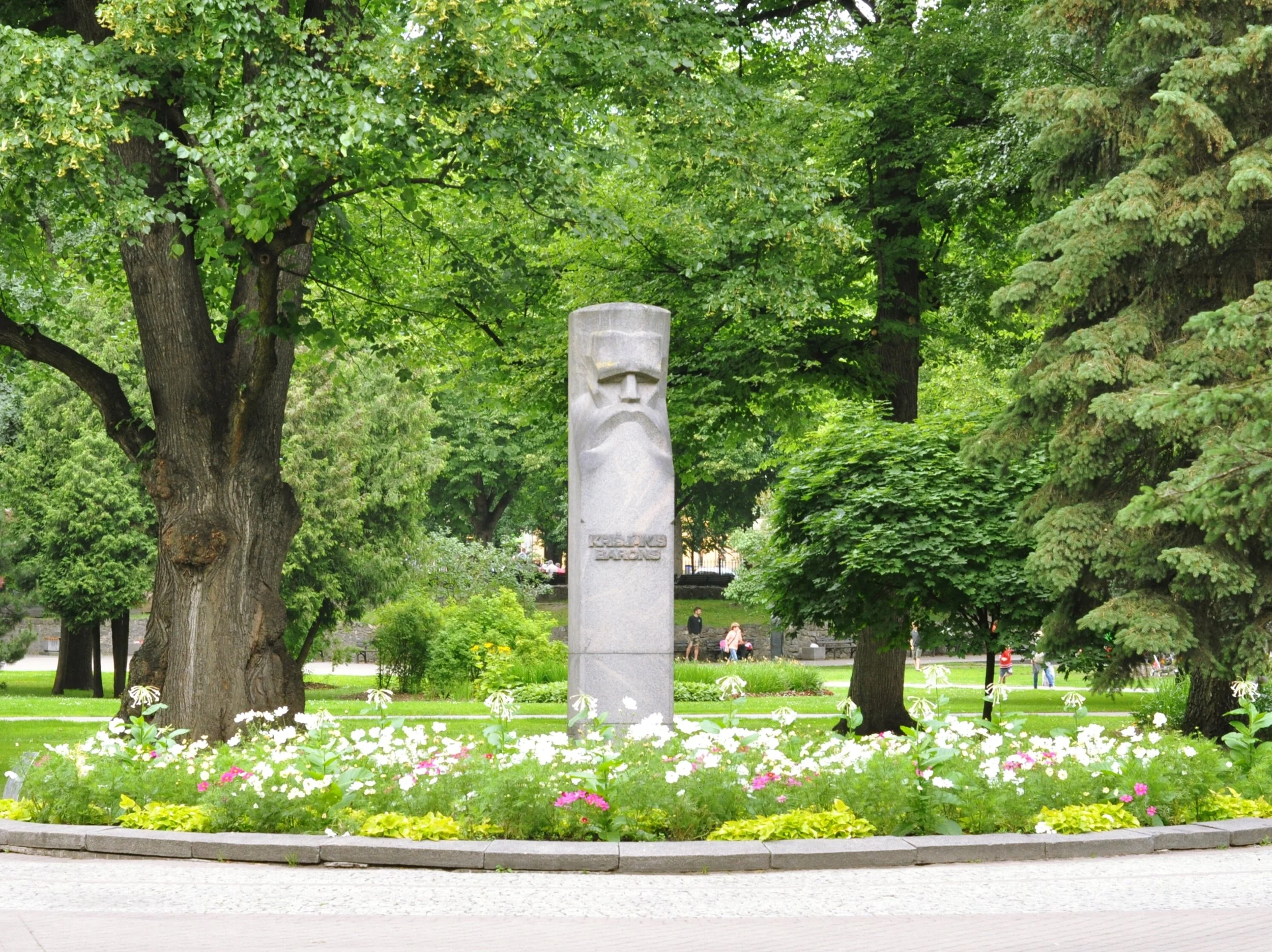 Statue in Riga, Latvia 
