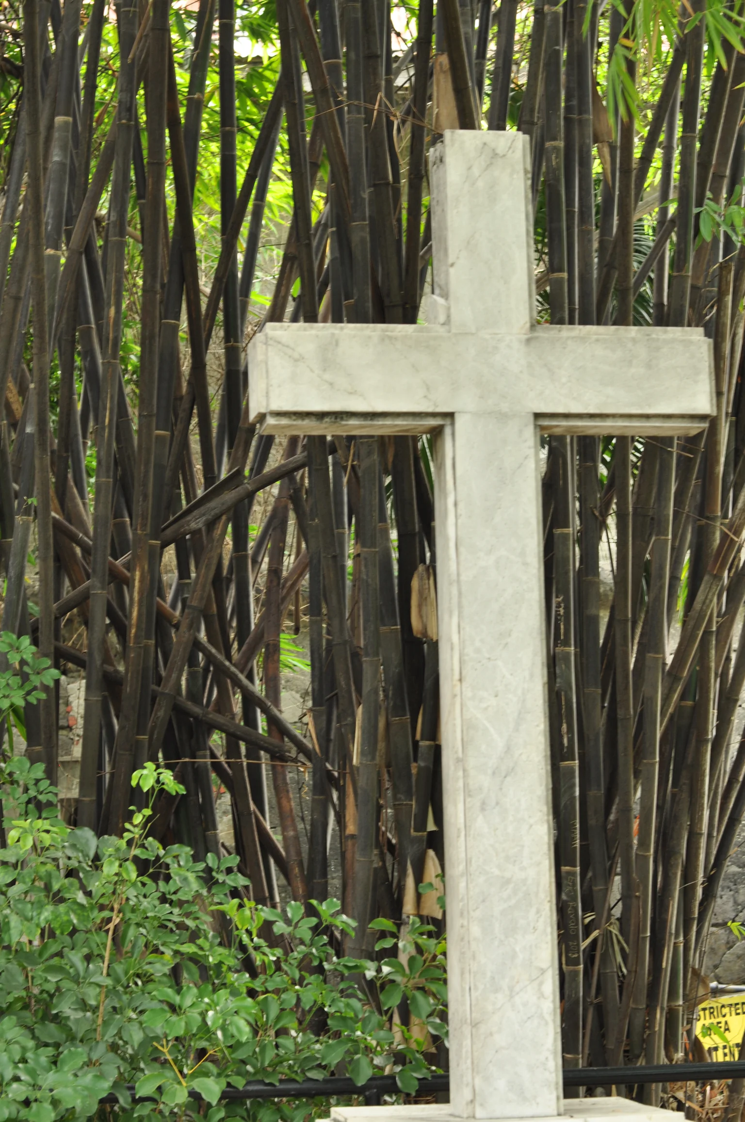 Cross in Fort Santiago Intramuros, Manila, Philippines