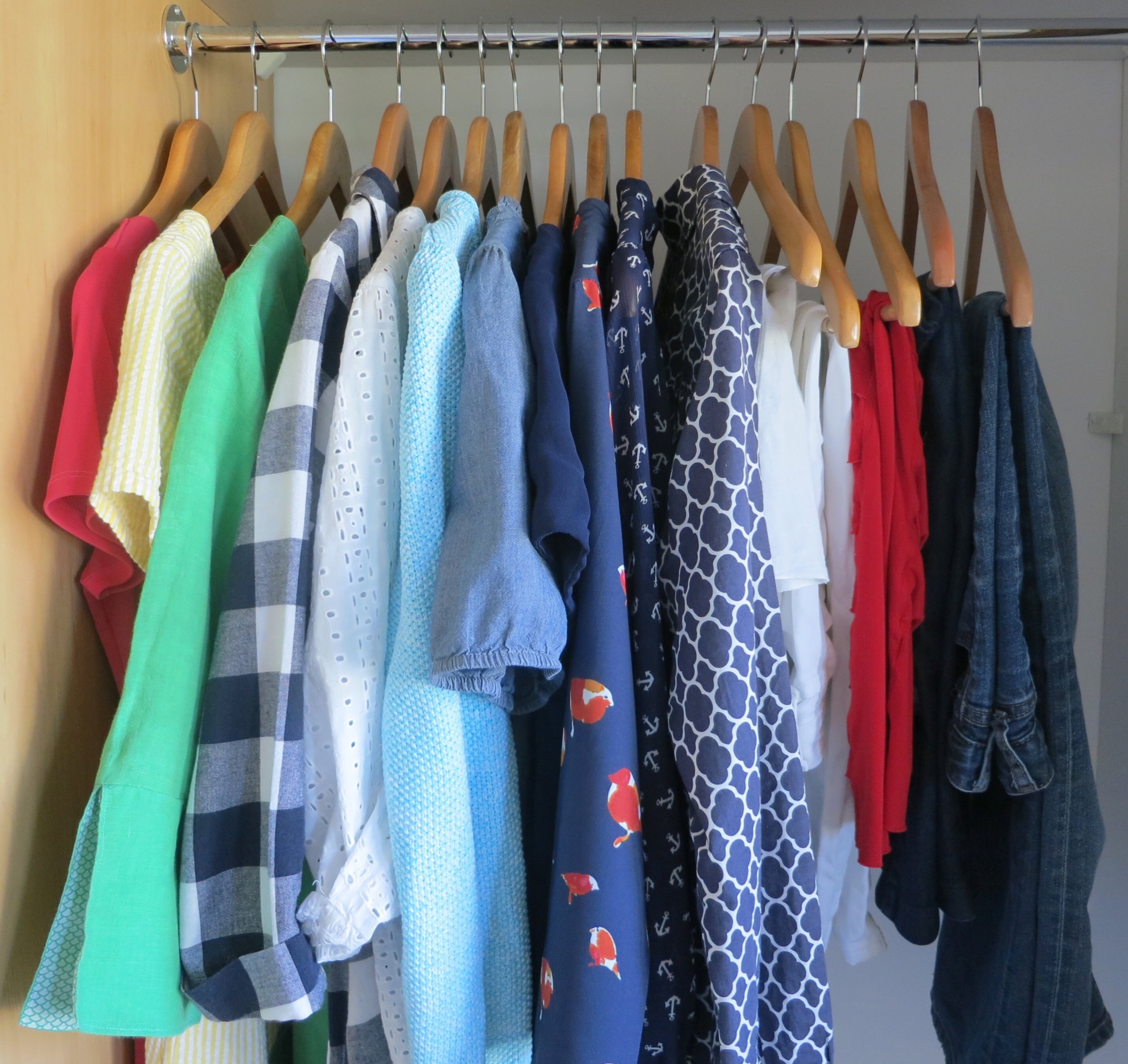 Closet Inventory Unhurried Steps
