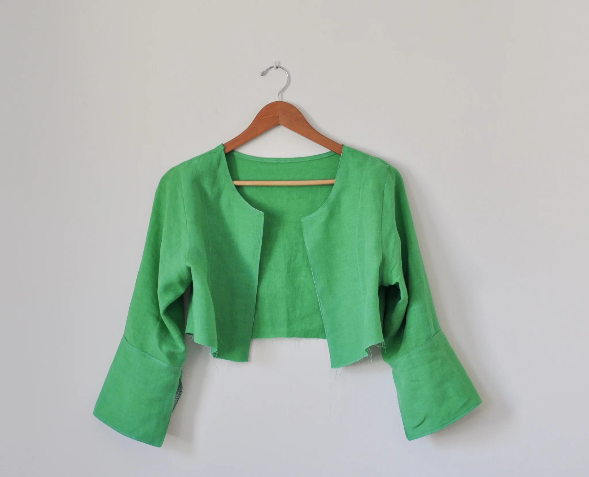 Schoolhouse Tunic bodice, in progress