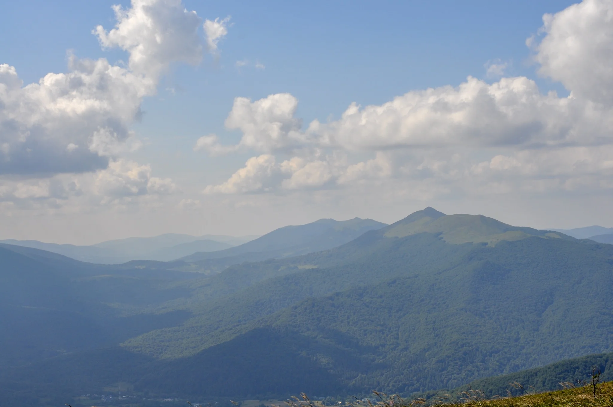 Moutain views from Tarnica summit