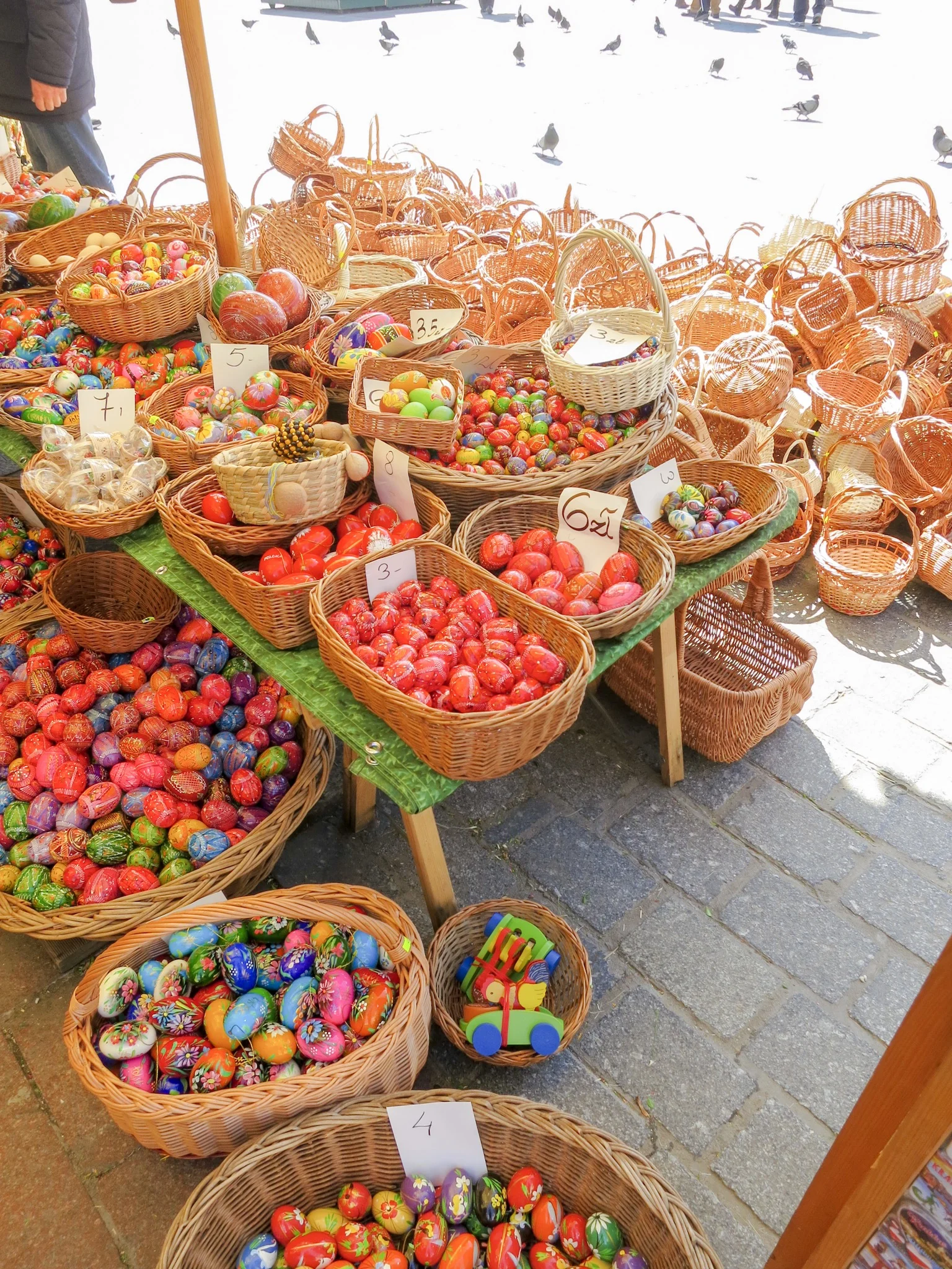 Pisanki and Easter Baskets at Krakow Easter Market