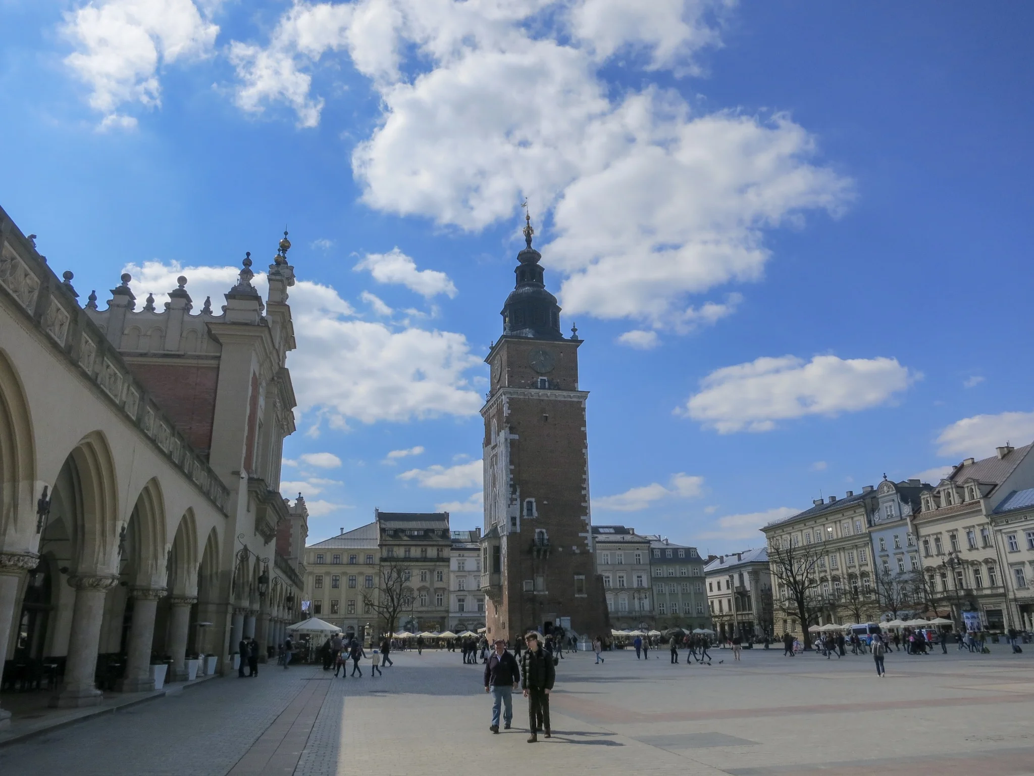 Krakow Rynek &amp; old Town Hall Tower