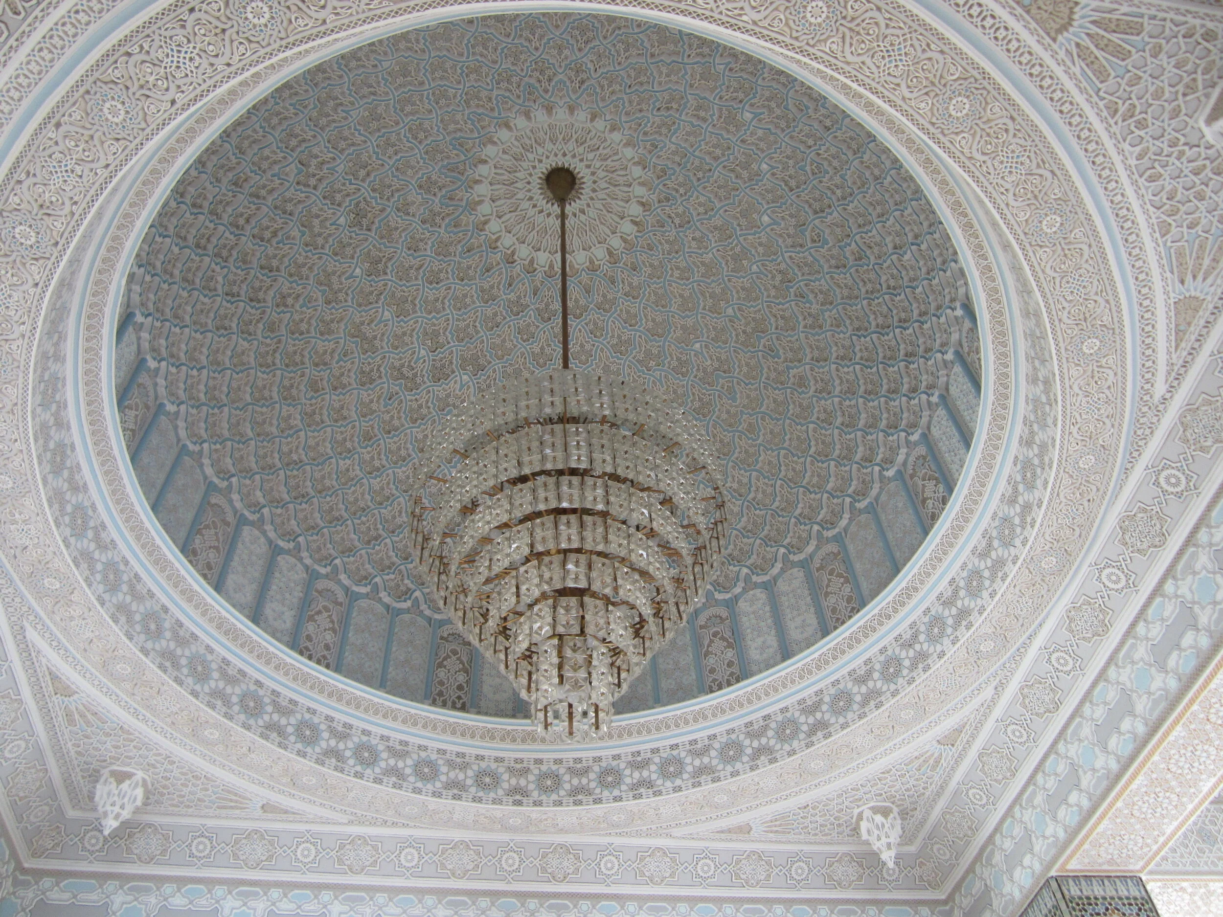 Chandelier in the Grand Mosque in Kuwait City, Kuwait