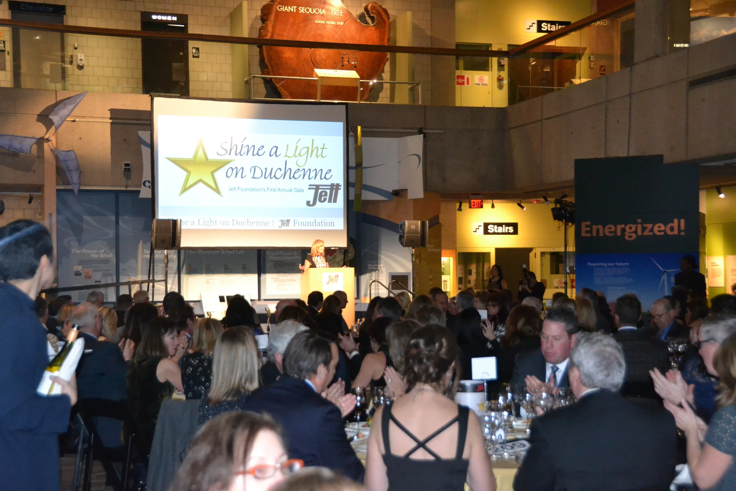 Last year's Shine a Light on Duchenne gala raised over $100,000 for our Jett Giving Fund. 