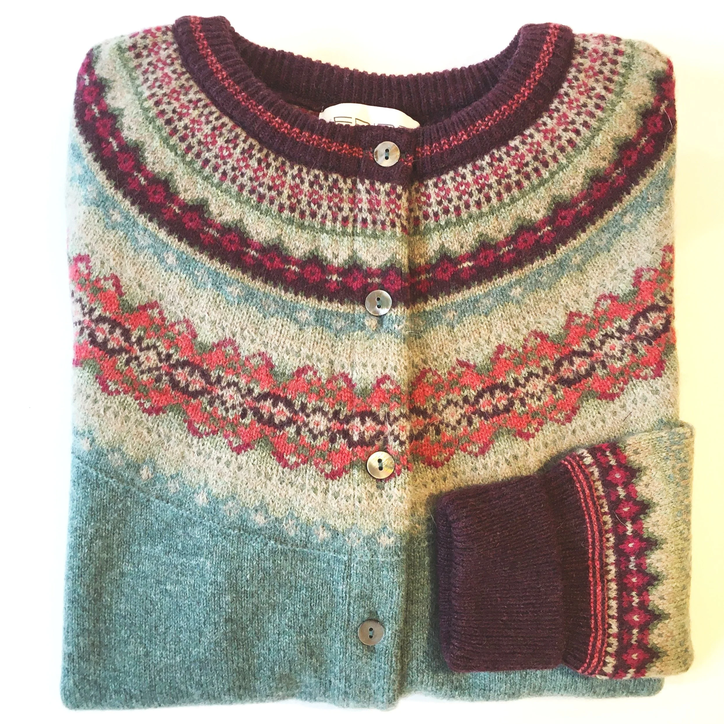 Old Rose Alpine Long Cardigan