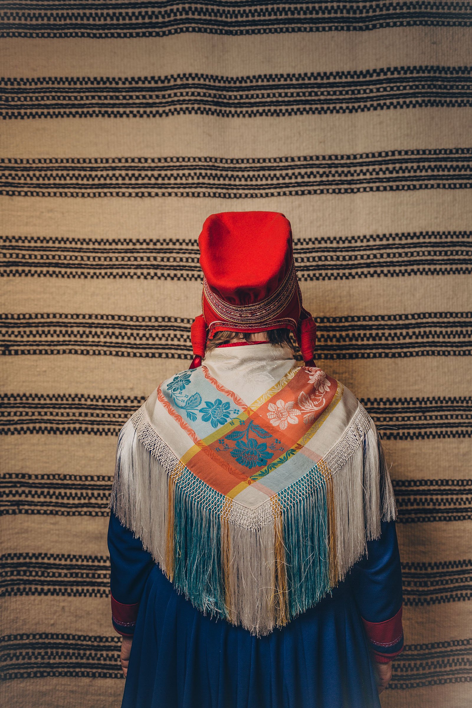  Sami Traditional Dress. Finmark province, Norway 