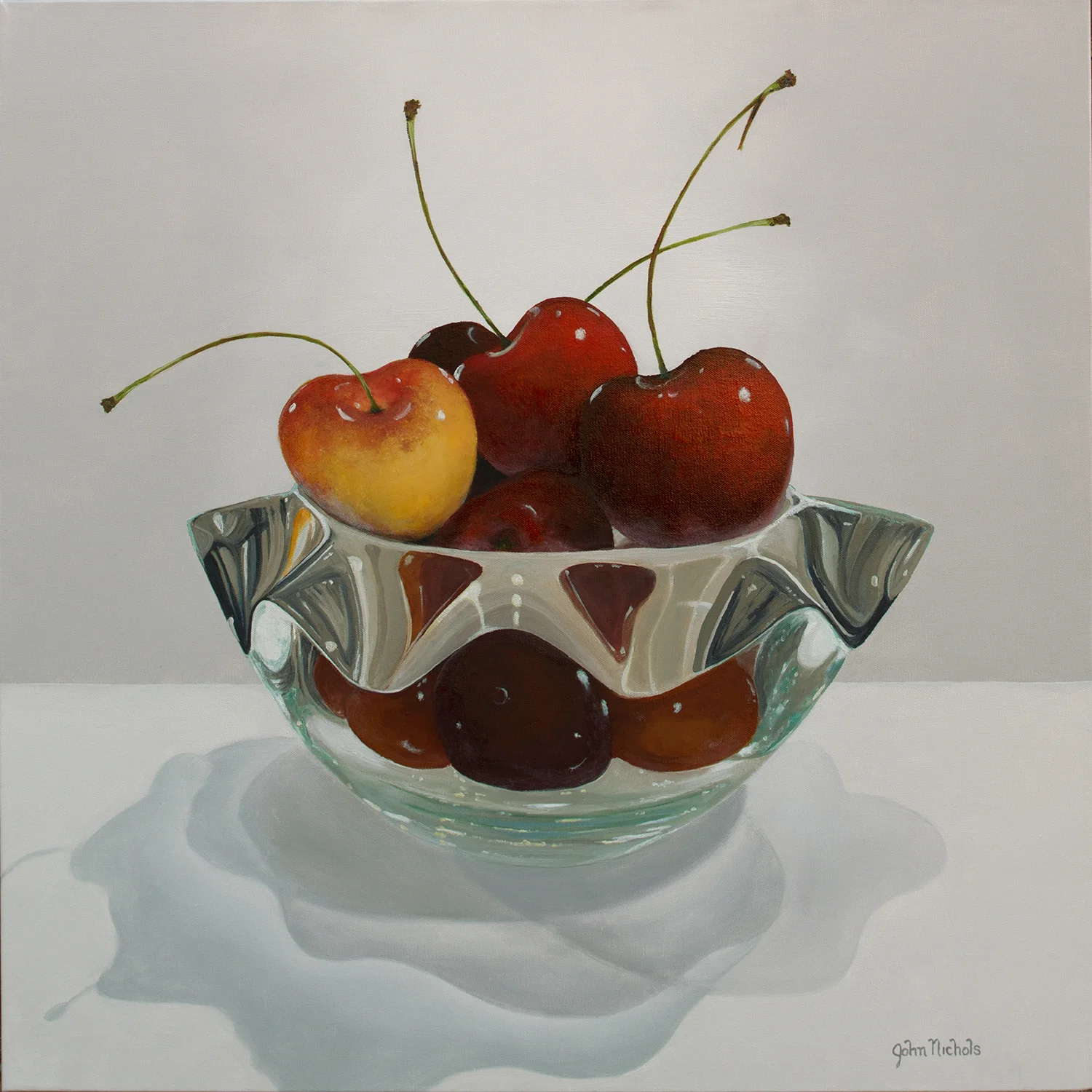 Life is Just a Bowl of Cherries , Oil by John Nichols