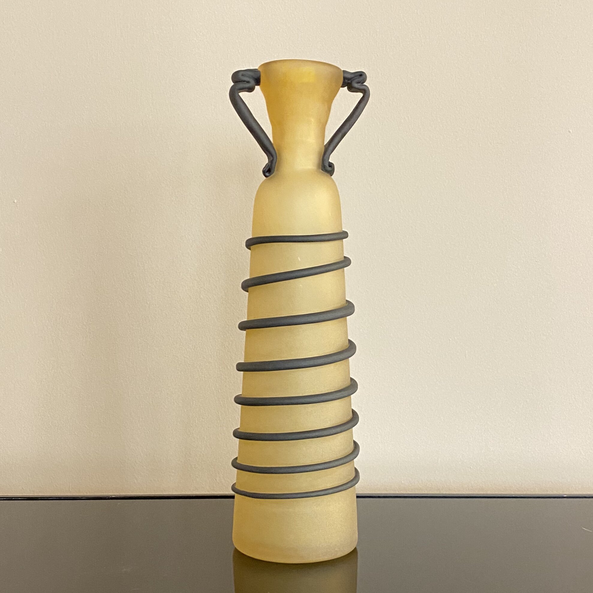 VASO ARTISTICO ANFORA SCAVO