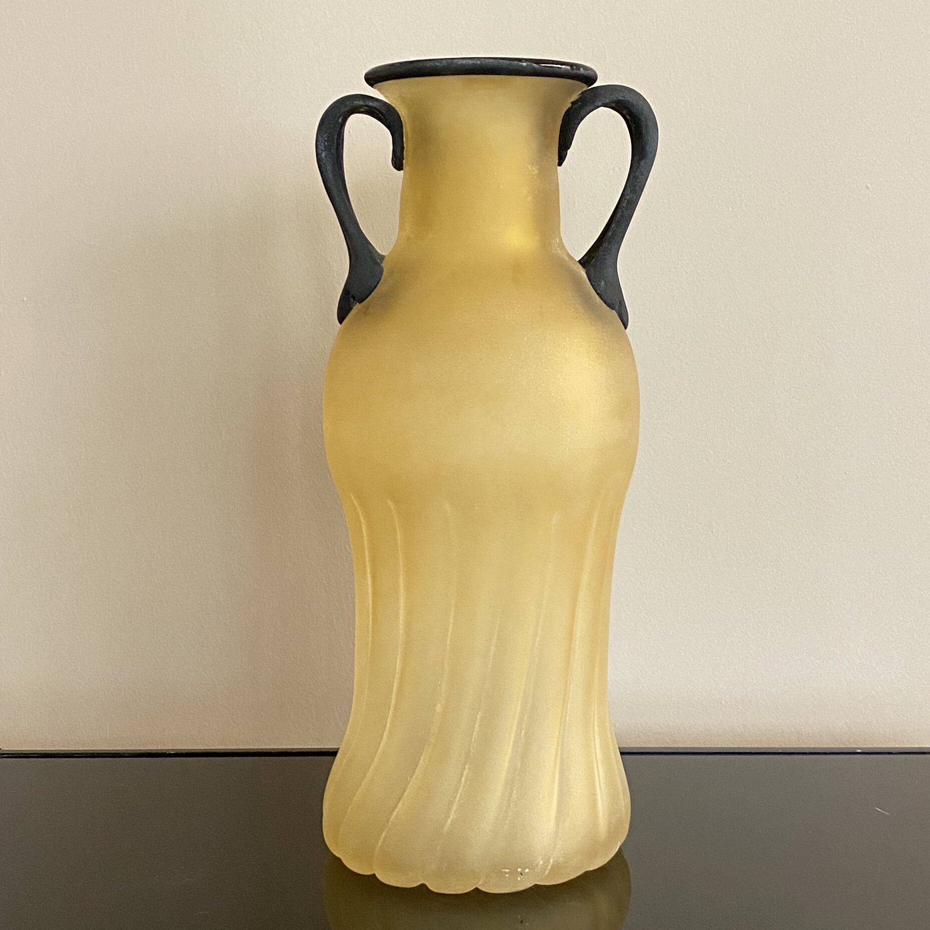 VASO ARTISTICO ANFORA SCAVO