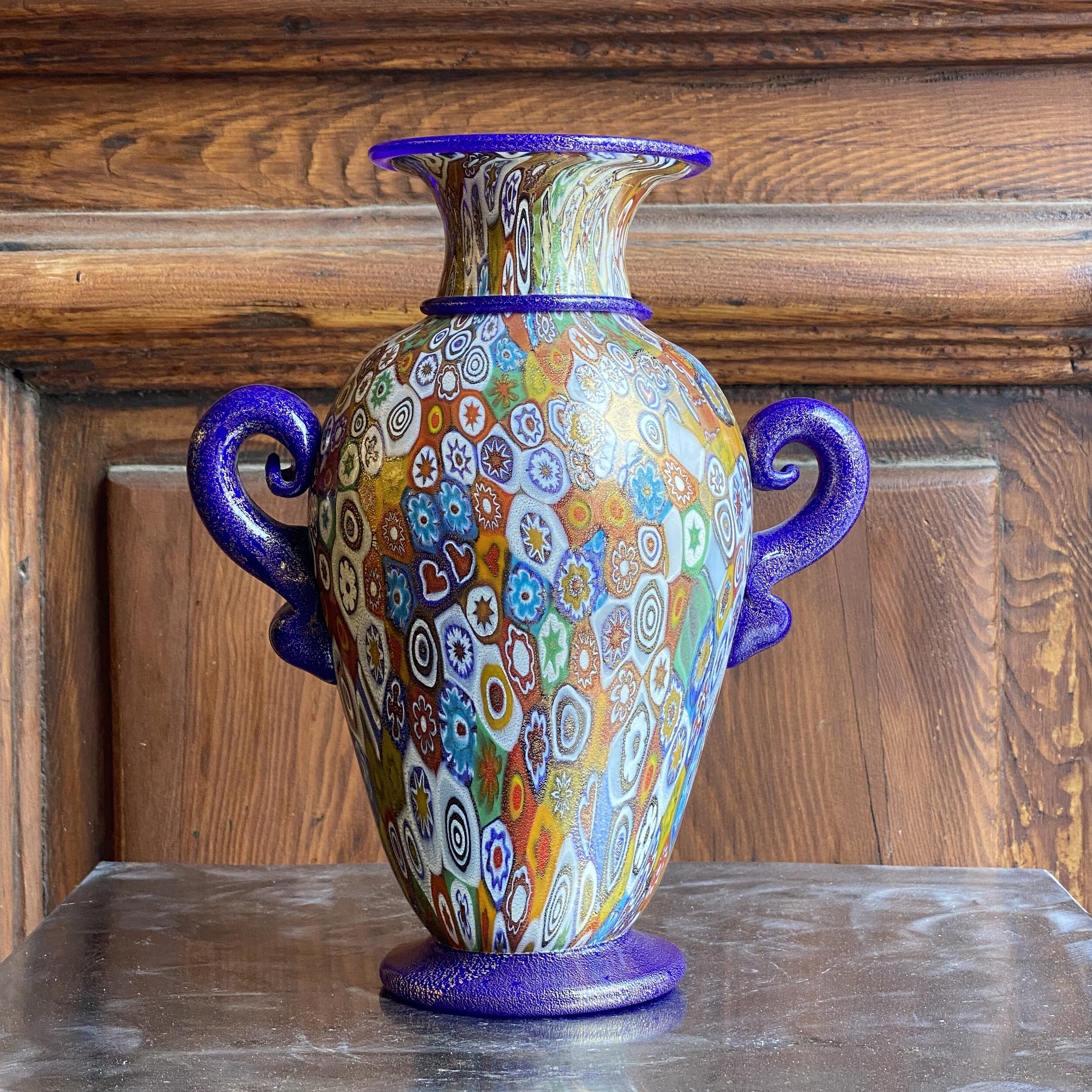 VASO ARTISTICO MIILEFIORI