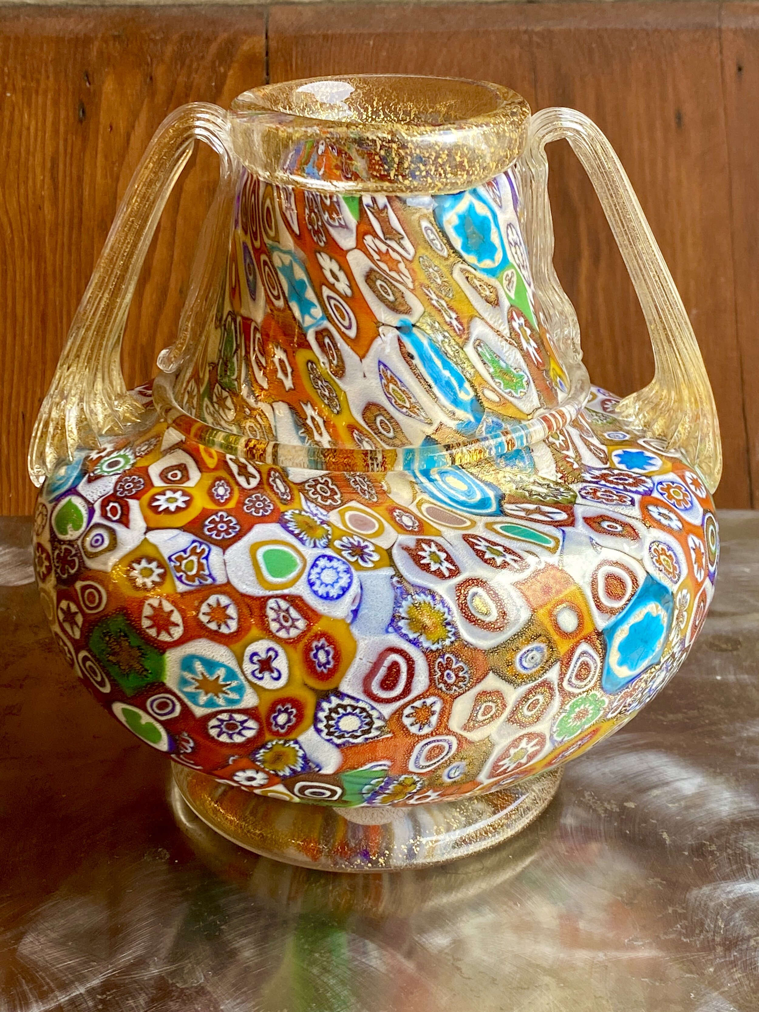 VASO ARTISTICO MIILEFIORI