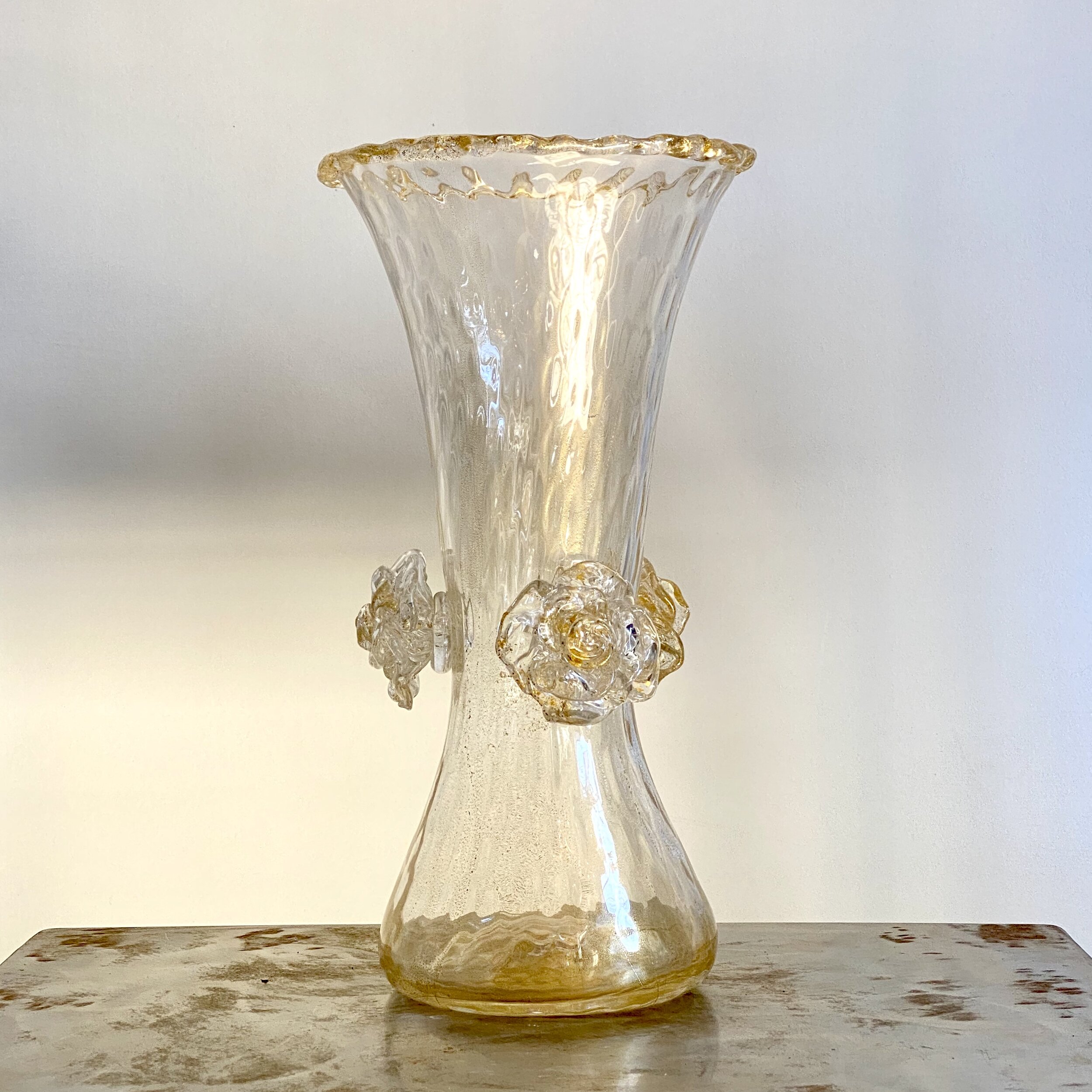 VASO ARTISTICO CON FIORI