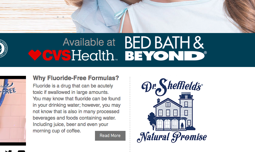 CVS and Bed Bath & Beyond jumped on the fluoride-free bandwagon.