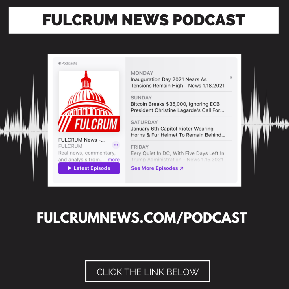 fulcrumnews.com/podcast   listen when and where you want - even in your car!