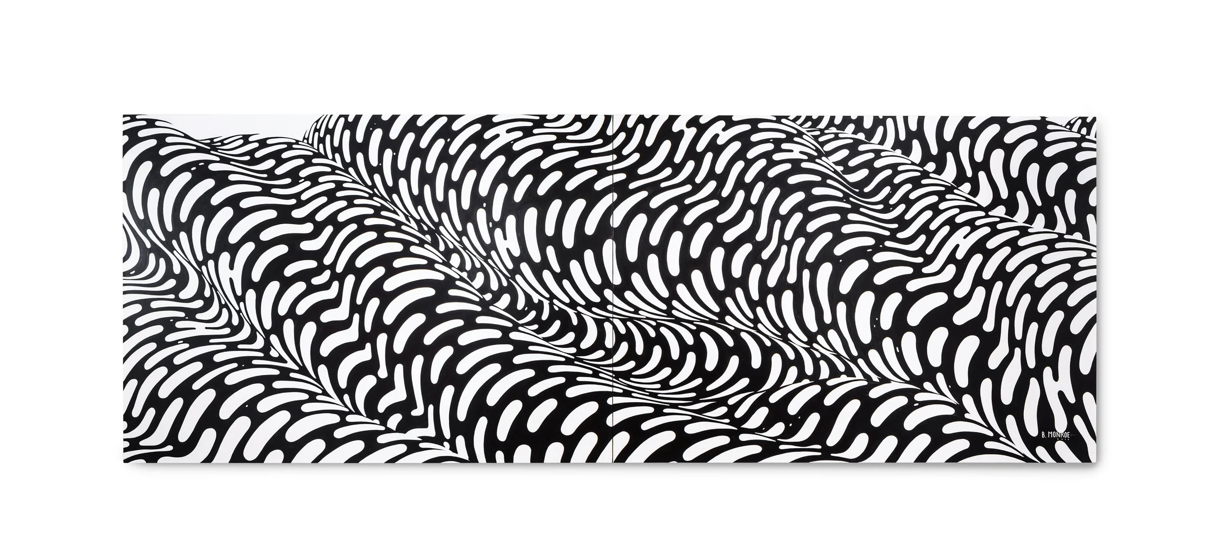 Artwork by Brendan Monroe, who said of the initiative: "“I really like the way Converse support the arts, as a company and an art department. They think of ways to support and be affiliated with the artist, by letting them have free reign to do what they do best.”