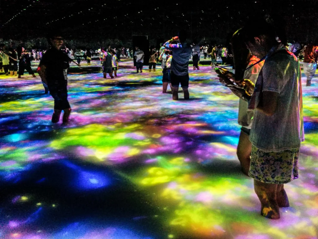 DMM.PLANETS Exhibition by teamLab in Odaiba, Japan