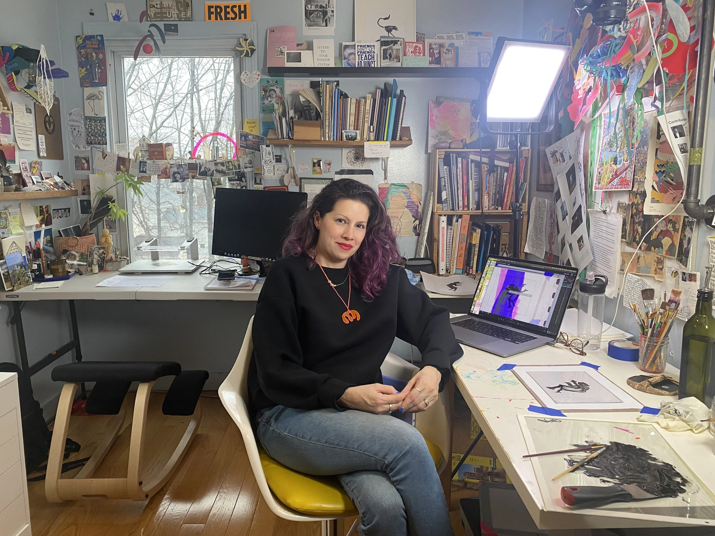 Studio Visit | Maya Erdelyi 