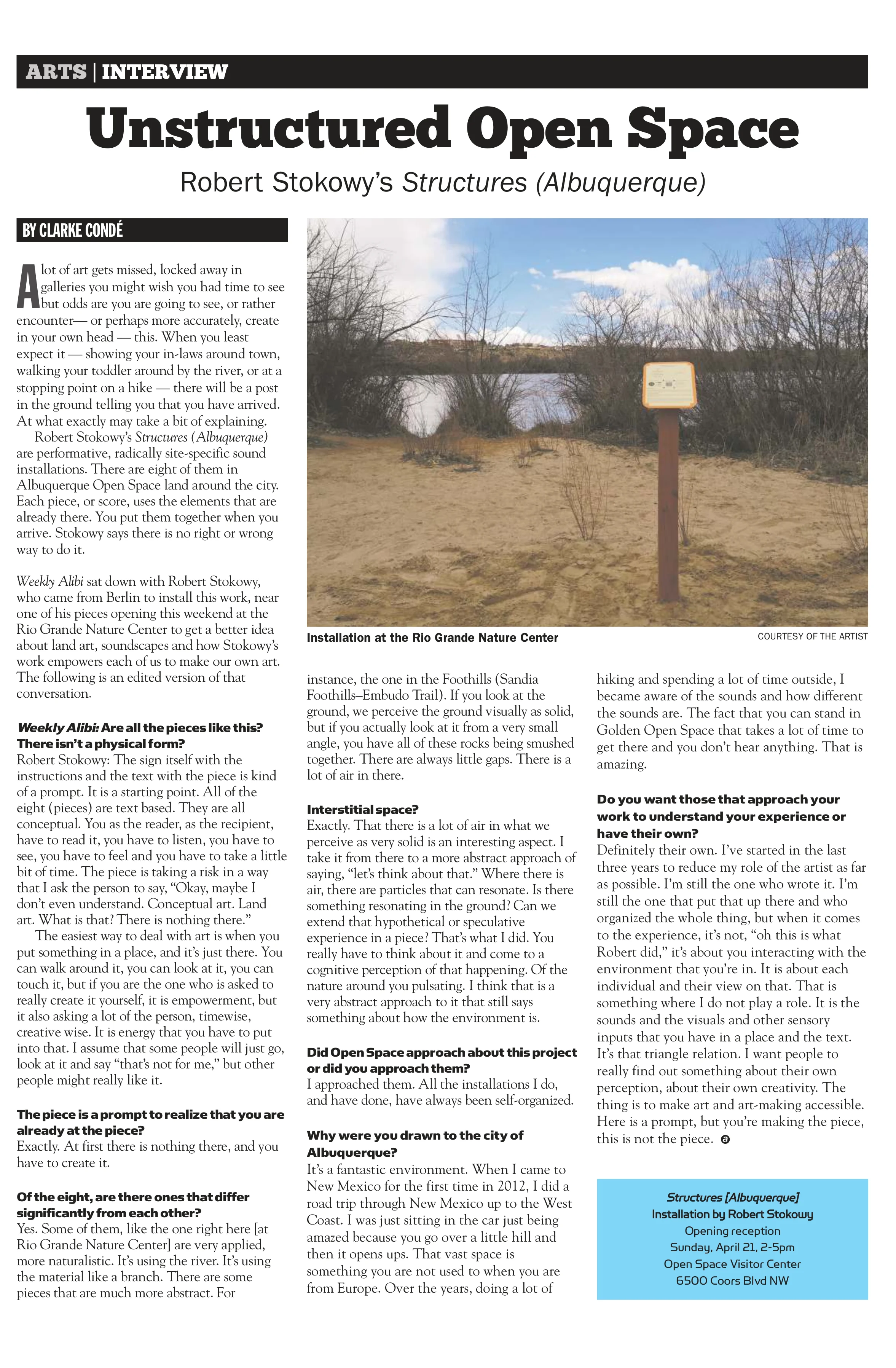 Structures Albuqueruque Robert Stokowy