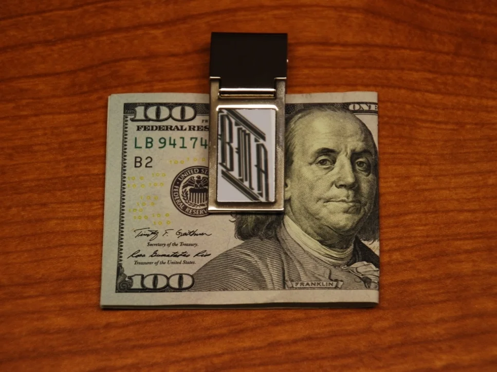 Monogrammed Money Clip